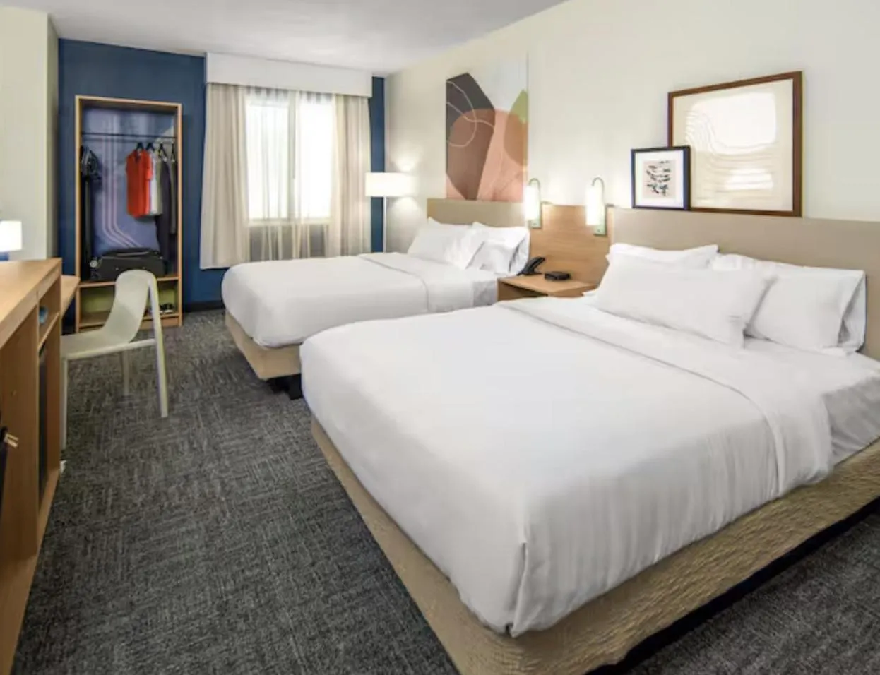 Bed in Spark By Hilton Montreal Midtown