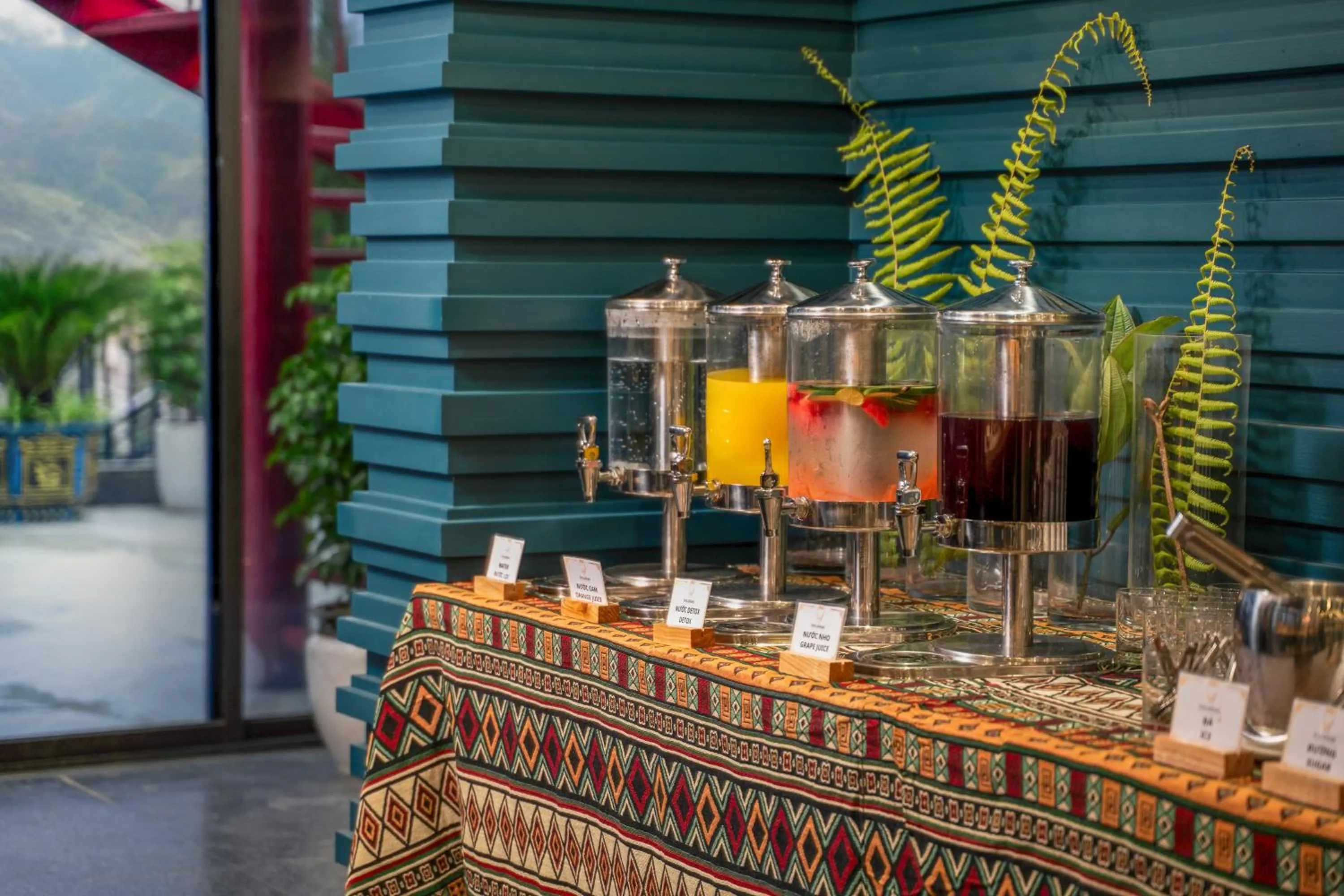 Drinks in DeLaMont Sapa Hotel - Hill Serenity Retreat