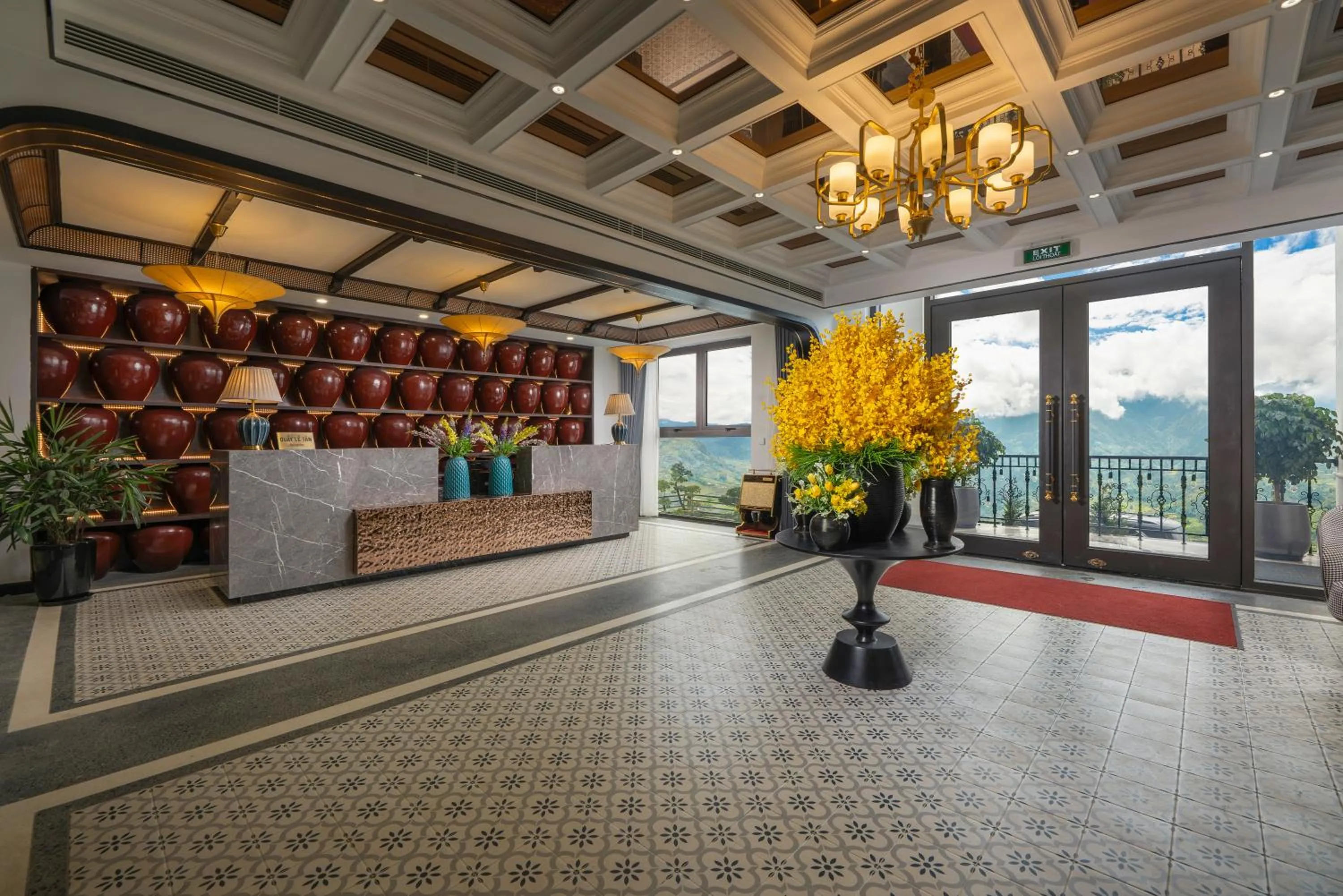 View (from property/room) in DeLaMont Sapa Hotel - Hill Serenity Retreat