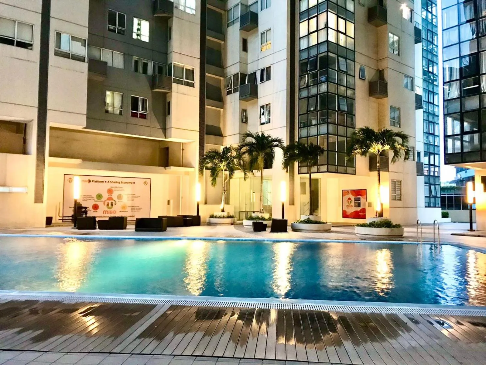 Swimming pool in MaxStays - Max Home at Fort Victoria Tower A