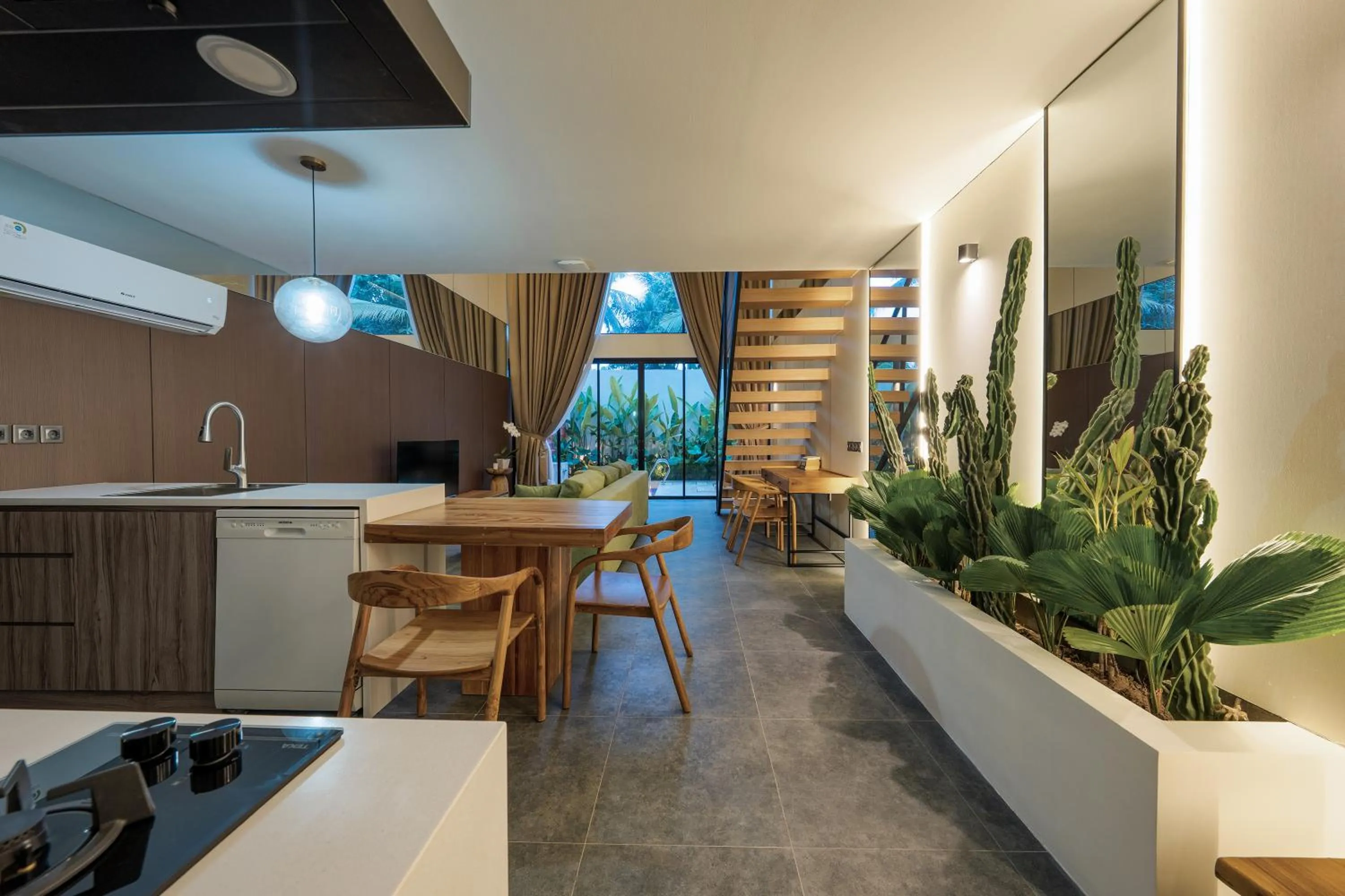 Kitchen or kitchenette in Moon Rock Villas by Ribas