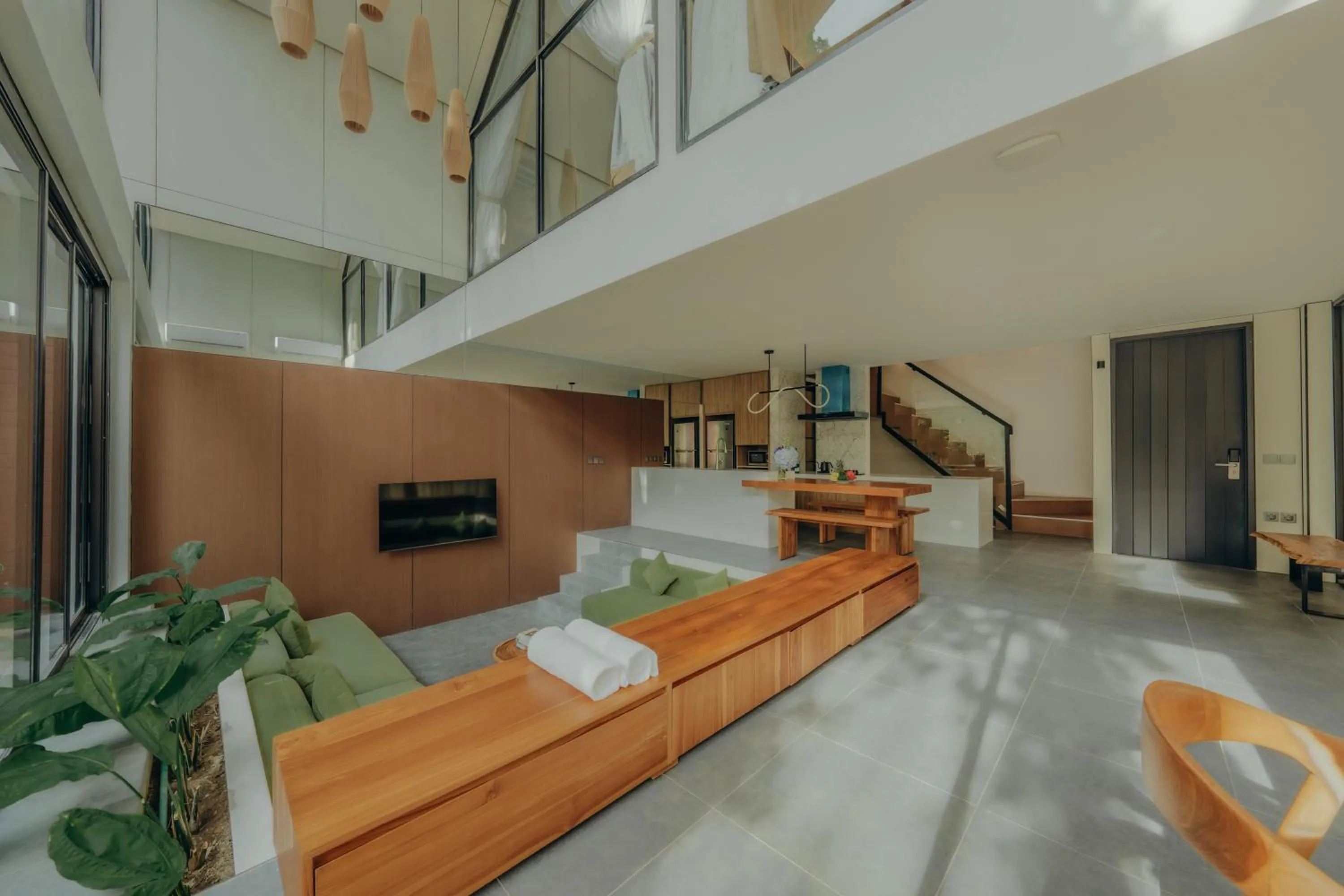 Living room in Moon Rock Villas by Ribas