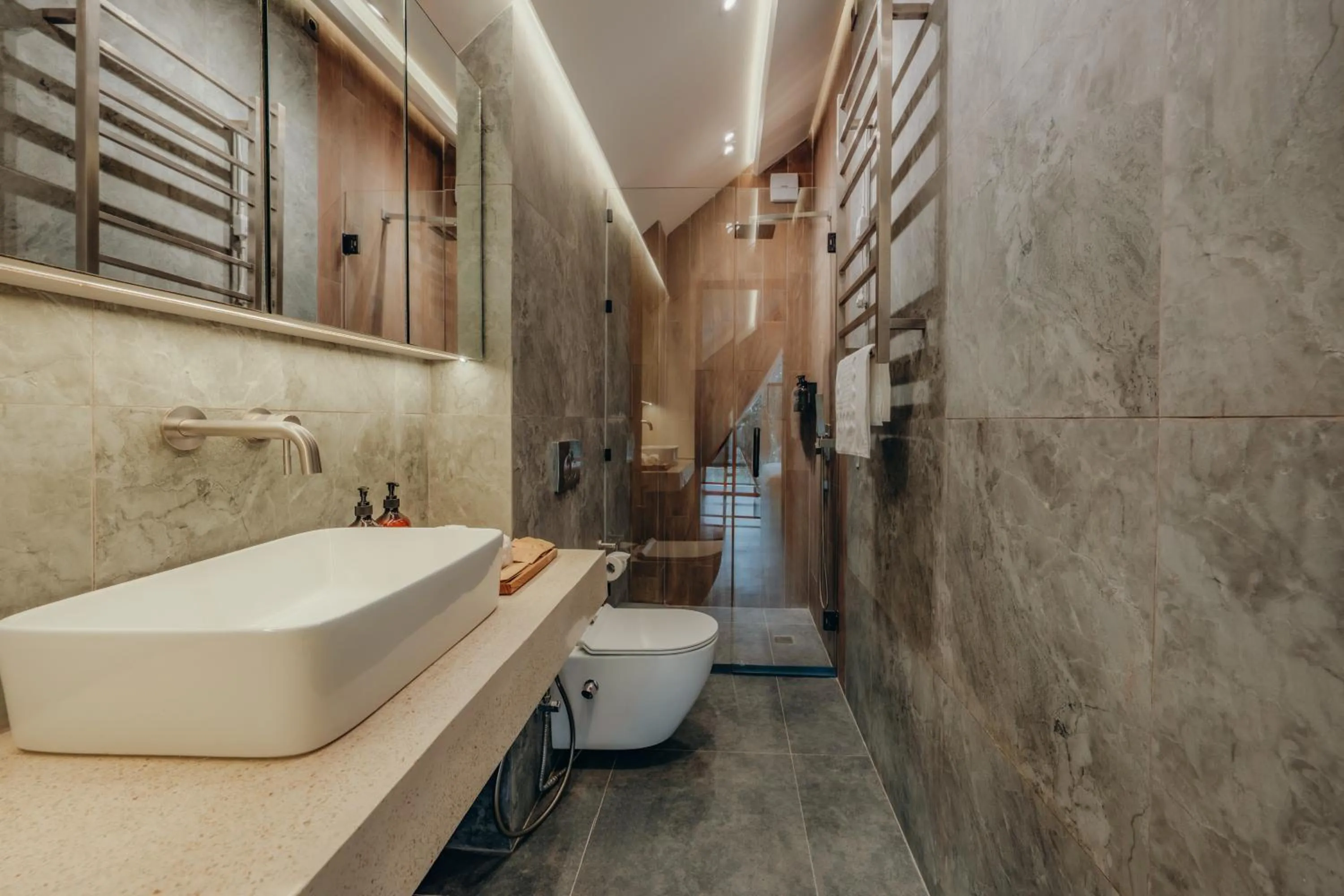 Bathroom in Moon Rock Villas by Ribas