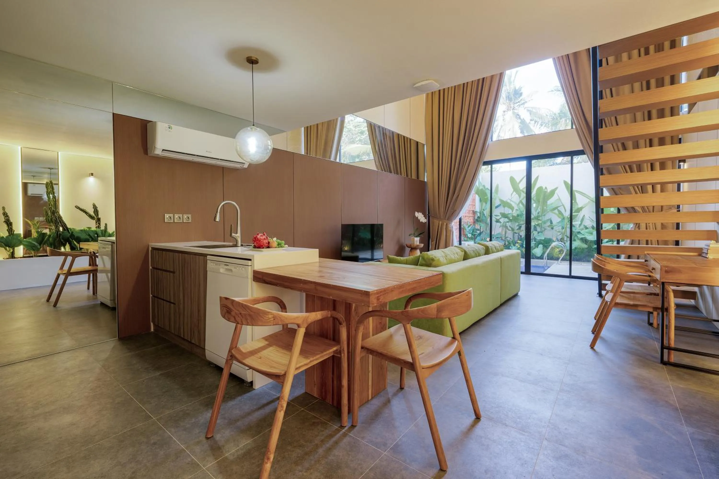 Seating area in Moon Rock Villas by Ribas