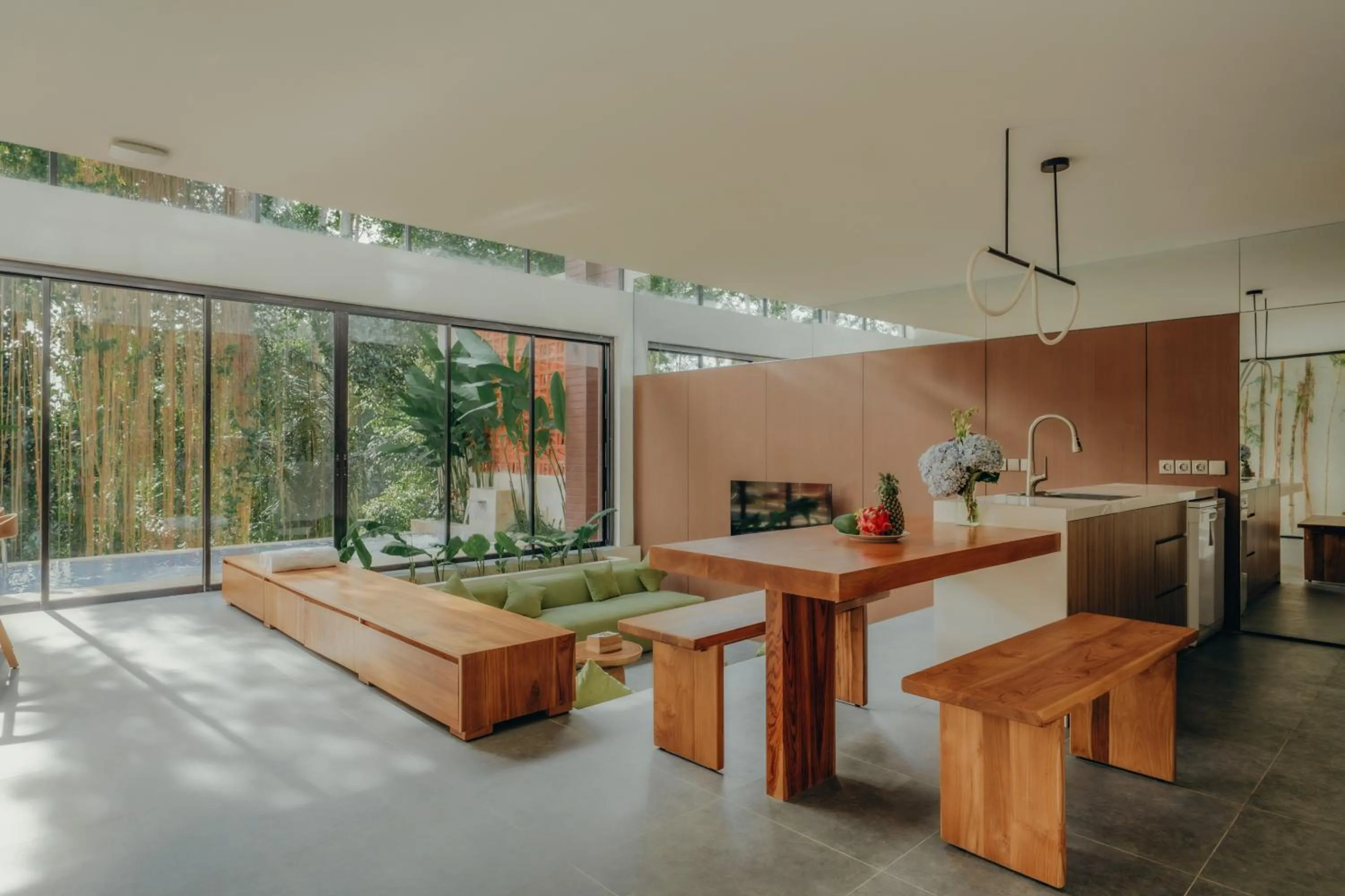 Seating area in Moon Rock Villas by Ribas