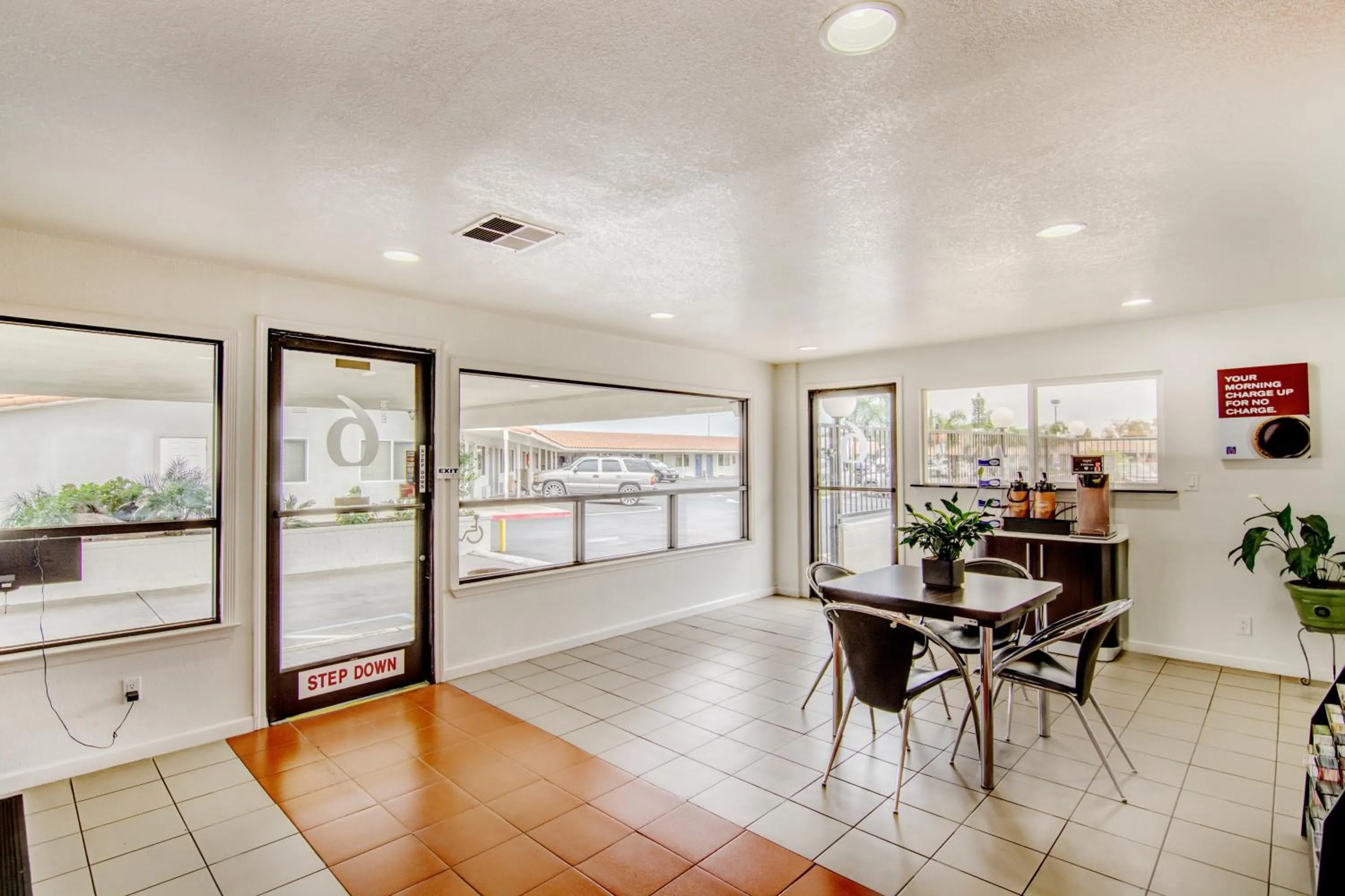 Lobby or reception in Motel 6 Manteca CA