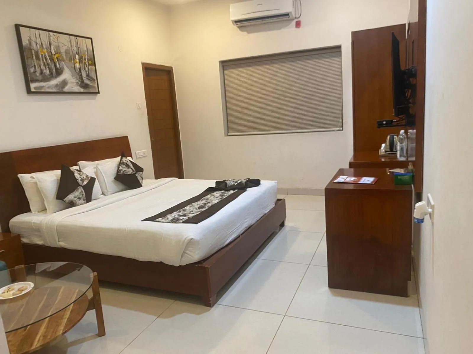 Bedroom in Mrugavani Resort & Spa