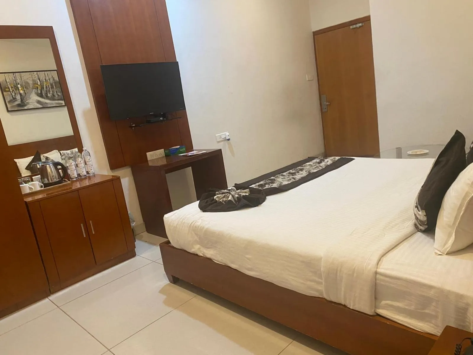 Bedroom in Mrugavani Resort & Spa