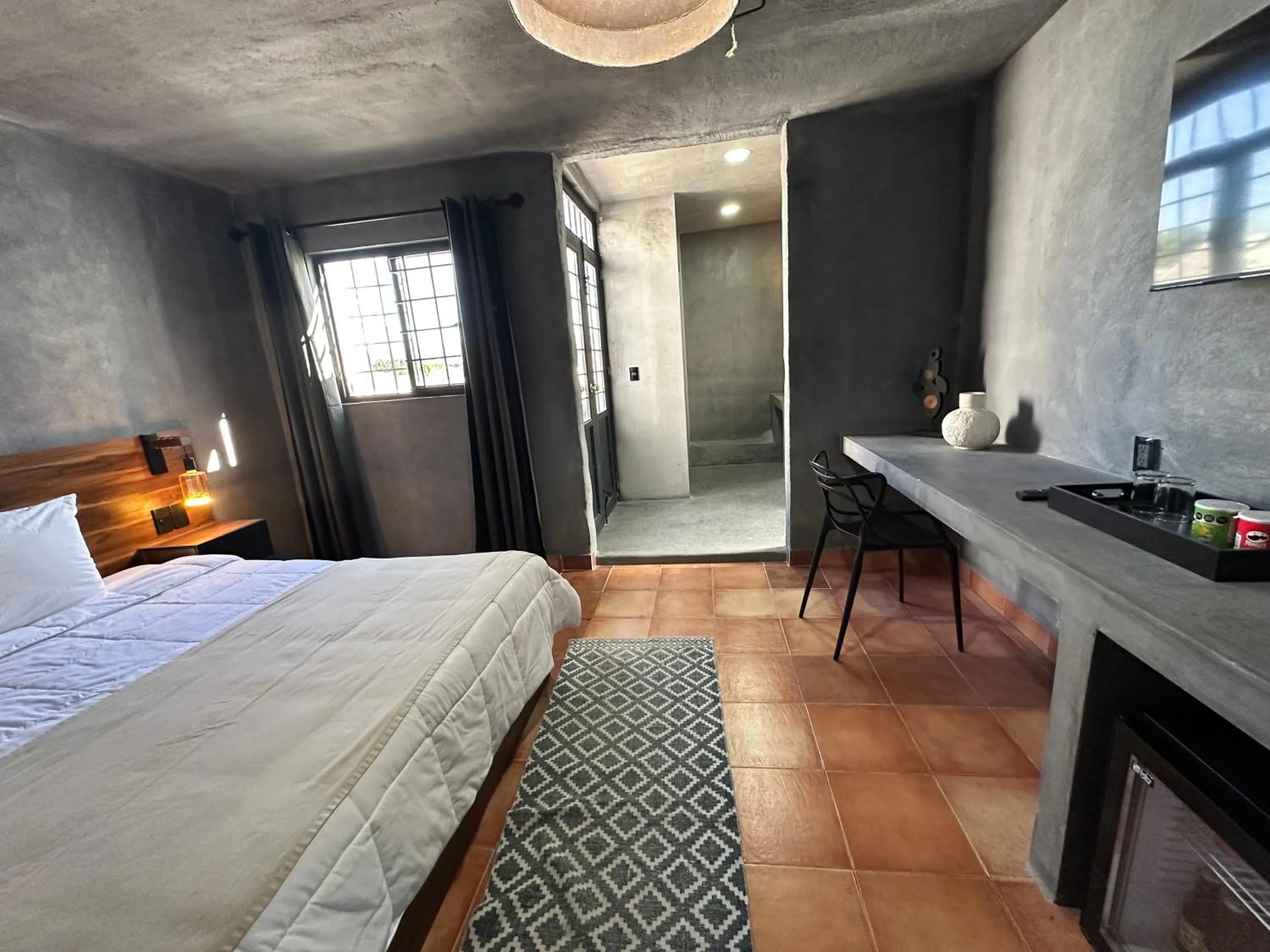 Bed in Hotel Damiana Boutique