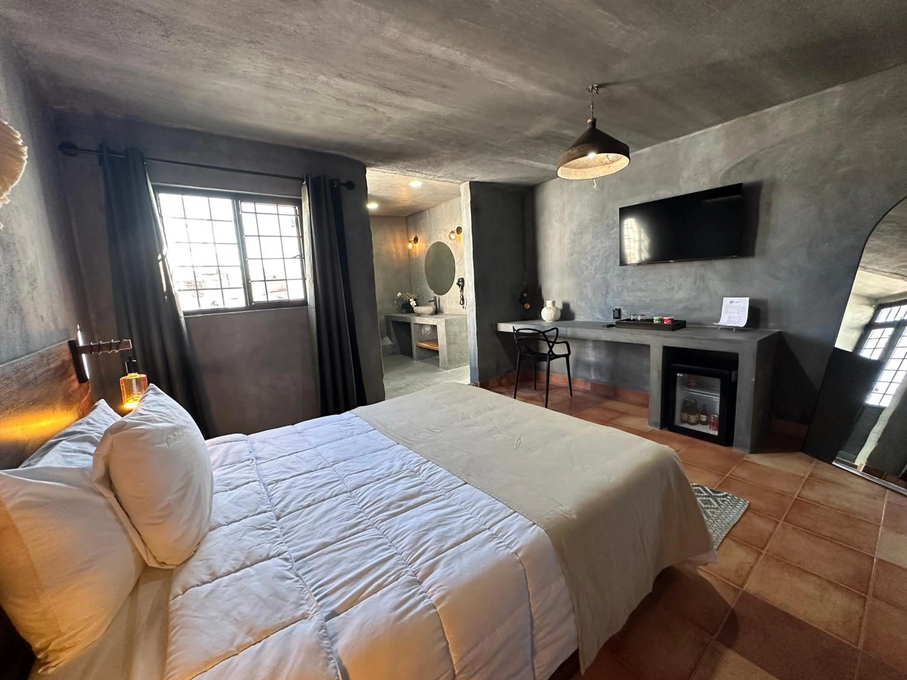 Bed in Hotel Damiana Boutique