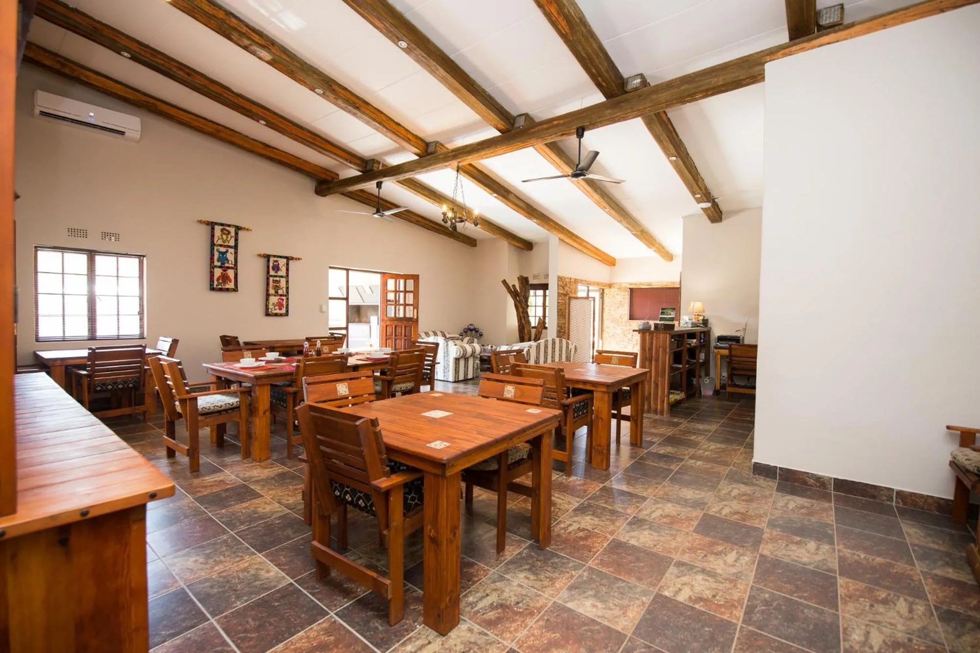 Seating area in Foreva Wild