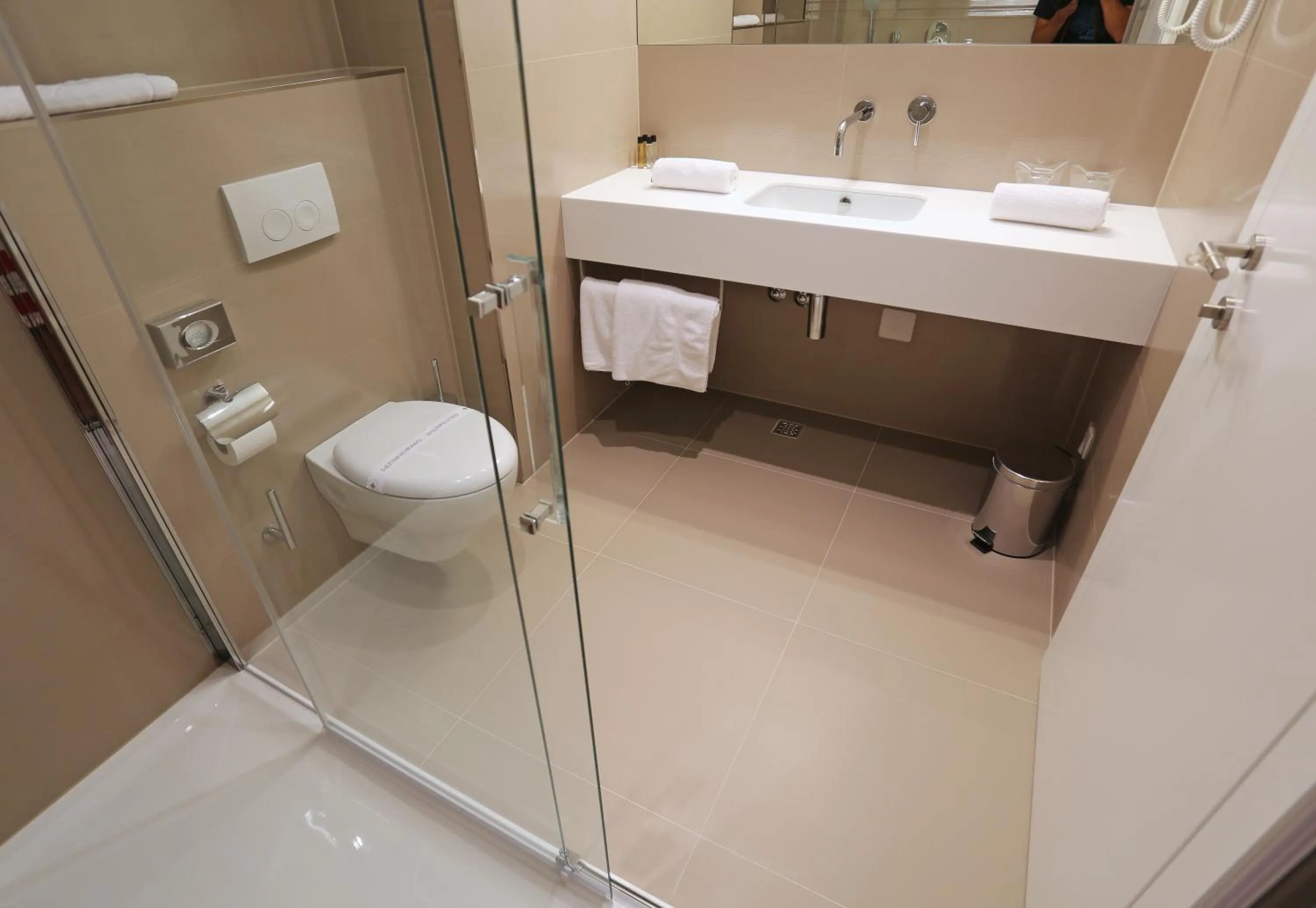 Shower in Guesthouse Villa Scalaria