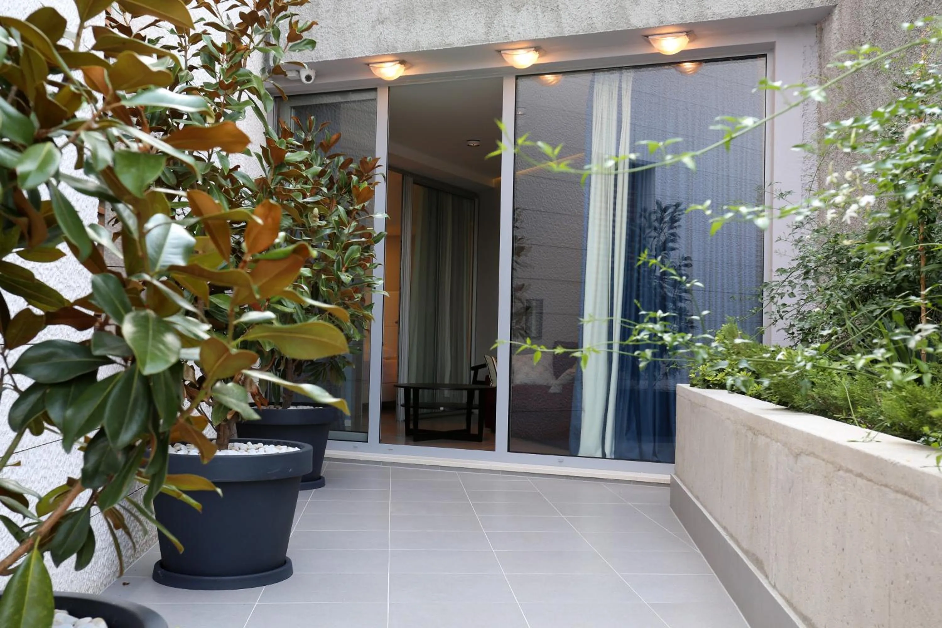 Balcony/Terrace in Guesthouse Villa Scalaria