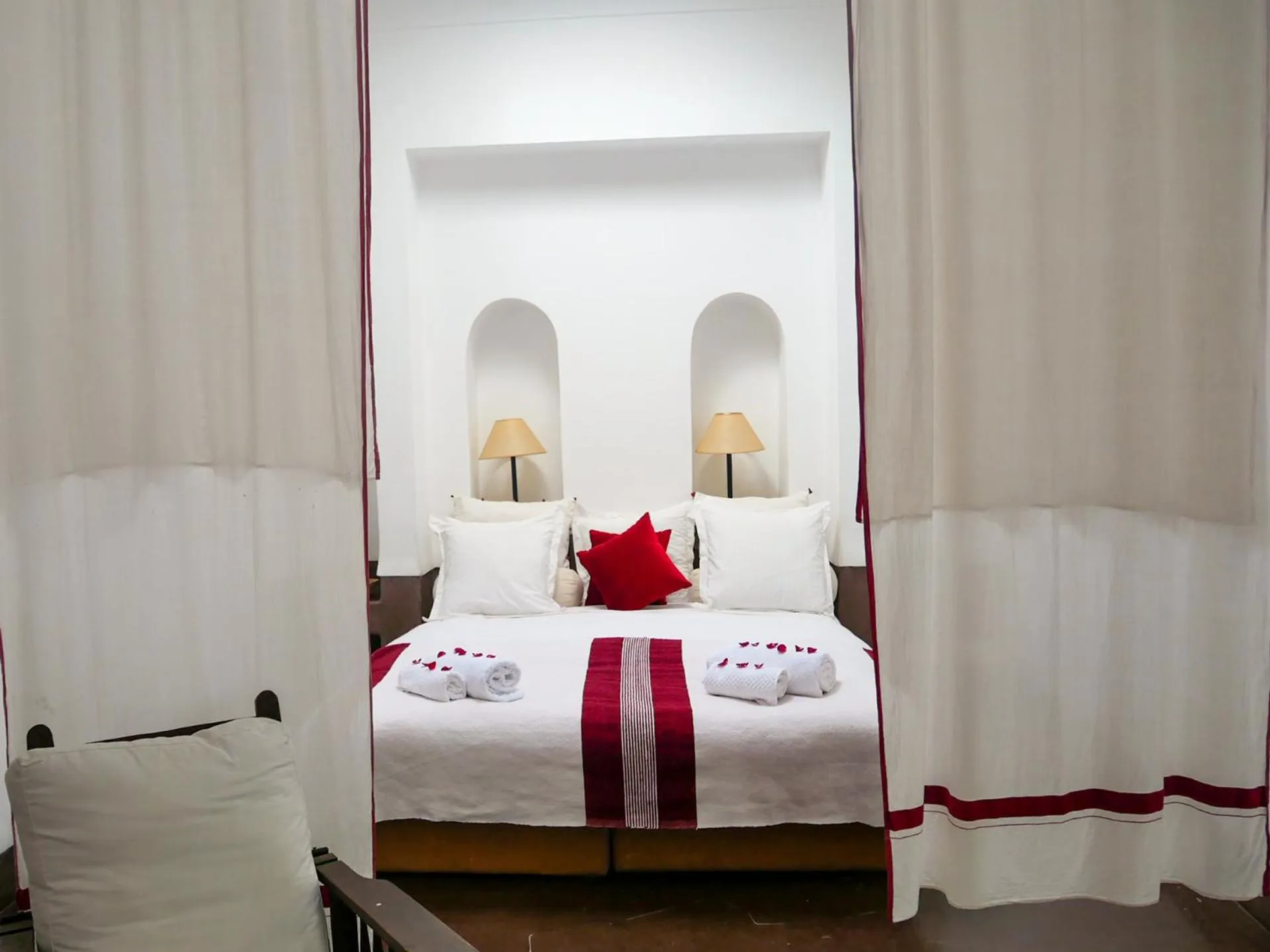 Photo of the whole room, Bed in Riad Dar Aman