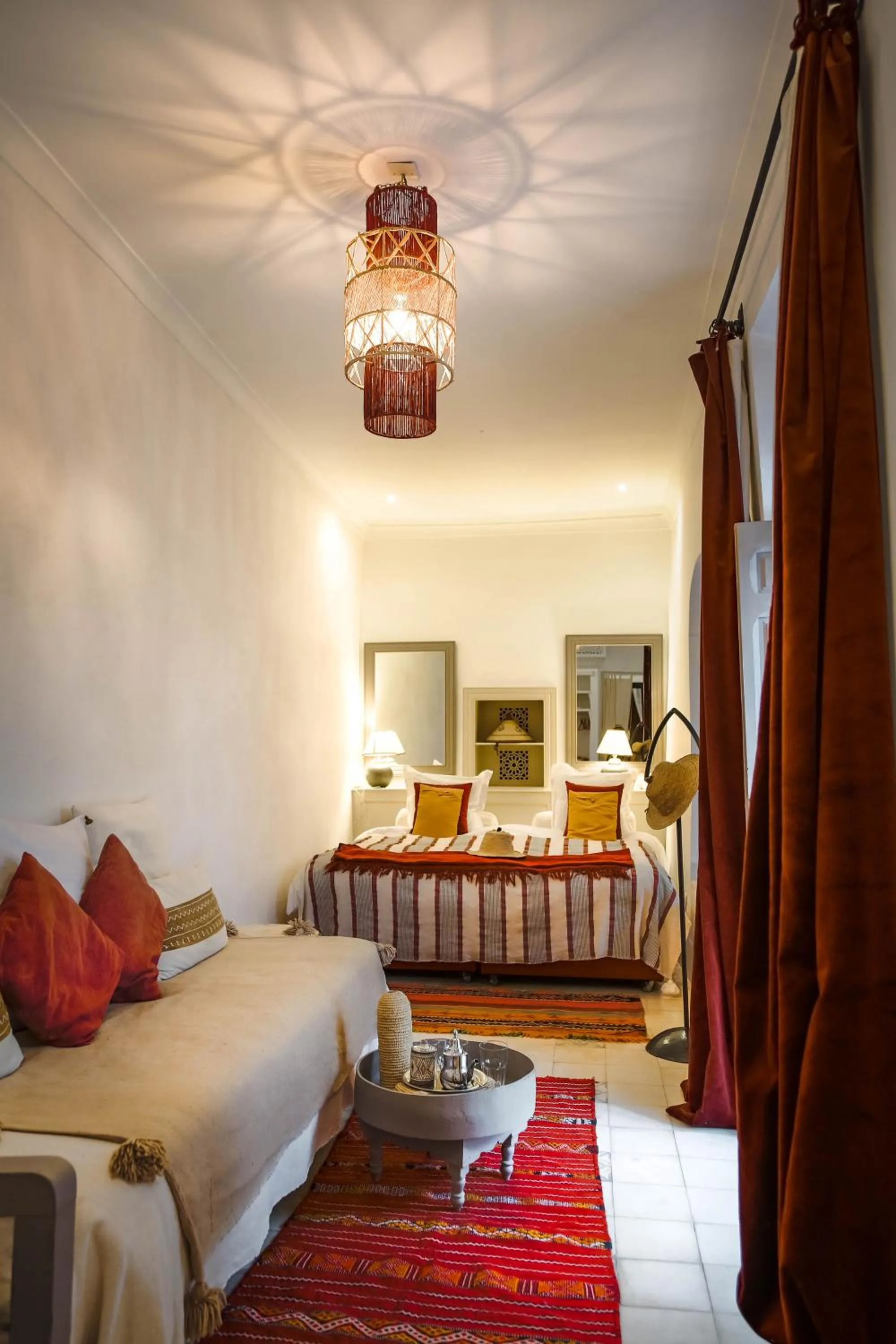 Bed in Riad Dar Aman