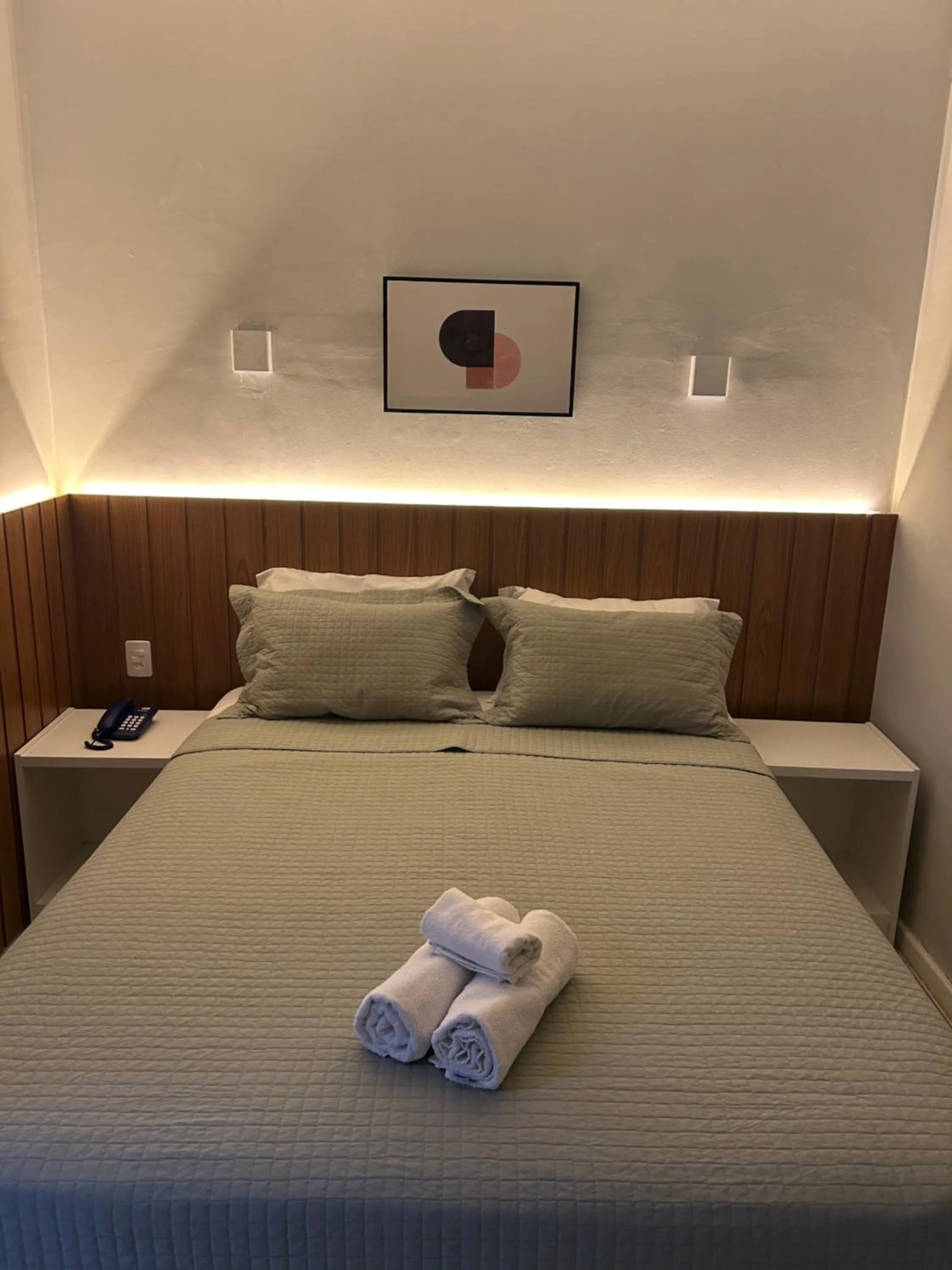 Bed in Hotel Petit Village Icaraí