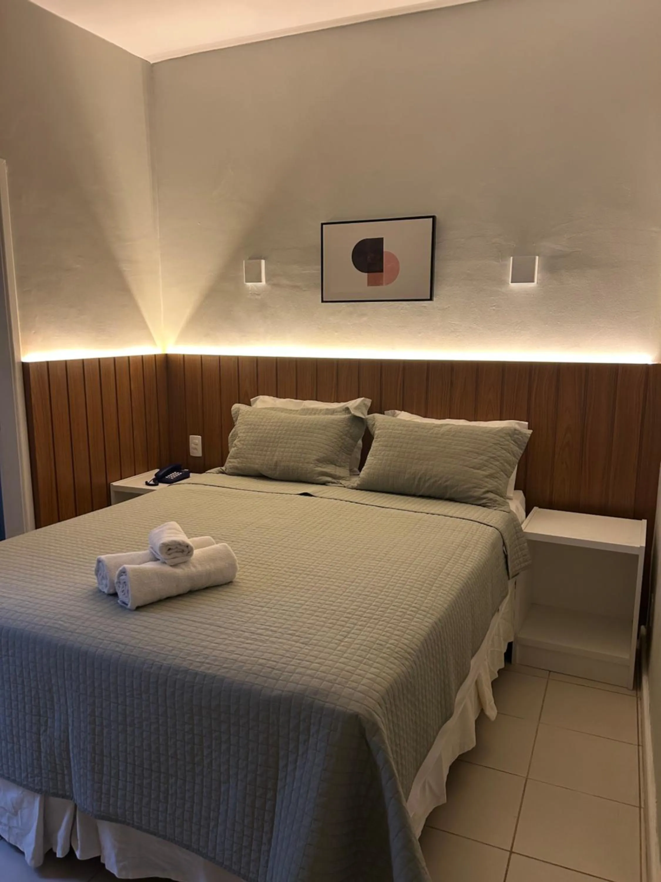 Bed in Hotel Petit Village Icaraí