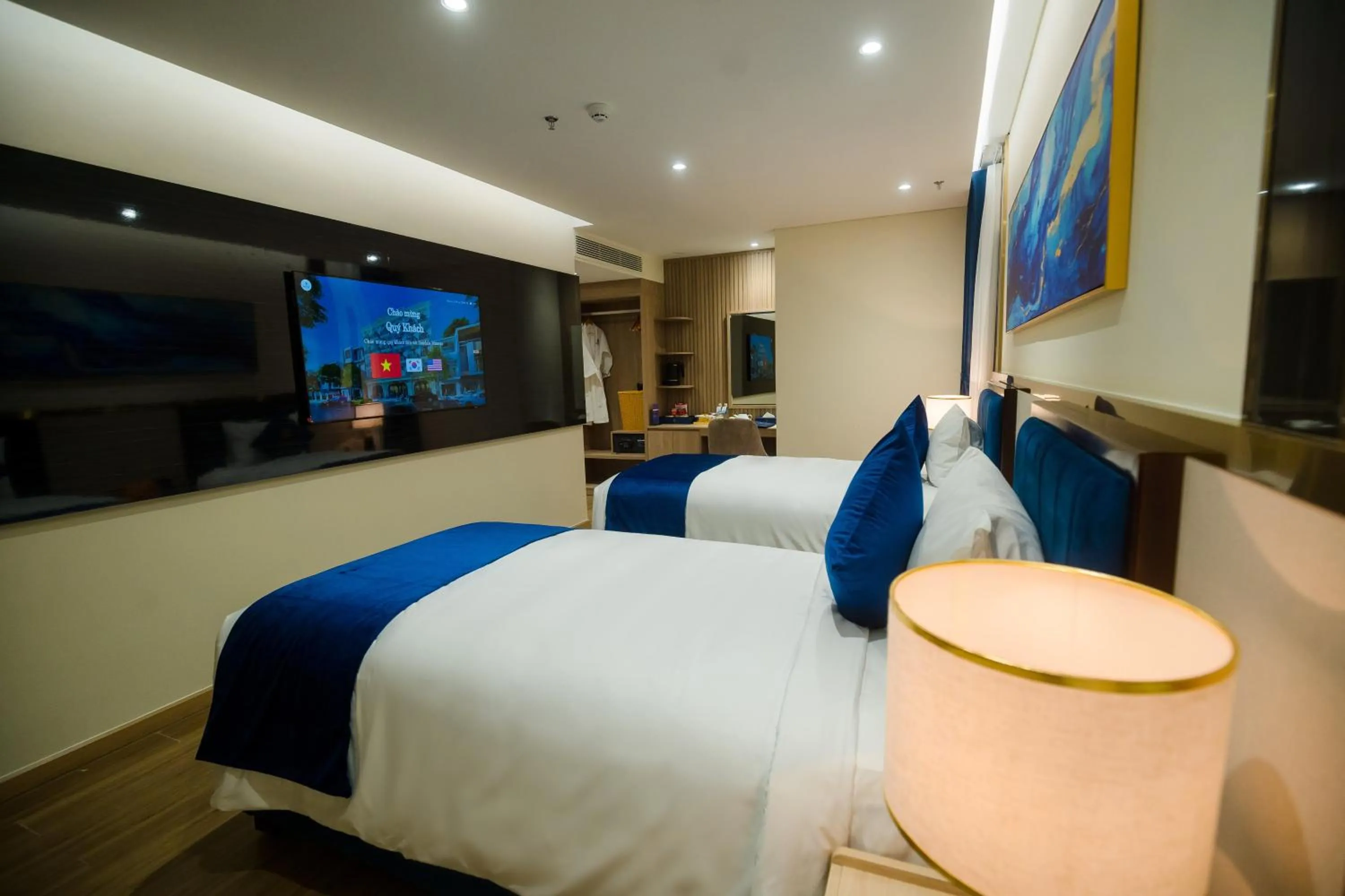 Bedroom, Bed in Sandals Mimosa