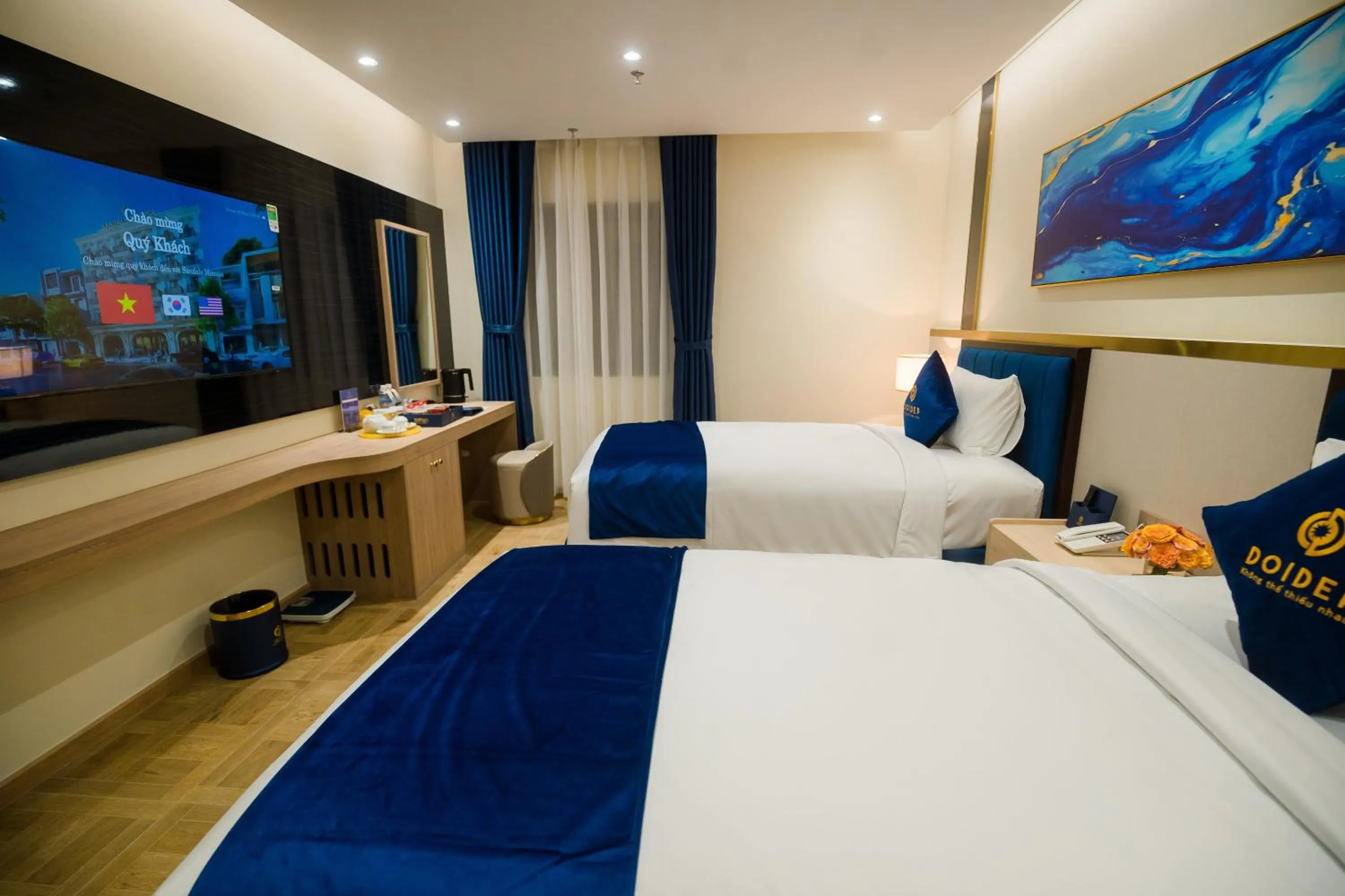 Bedroom, Bed in Sandals Mimosa