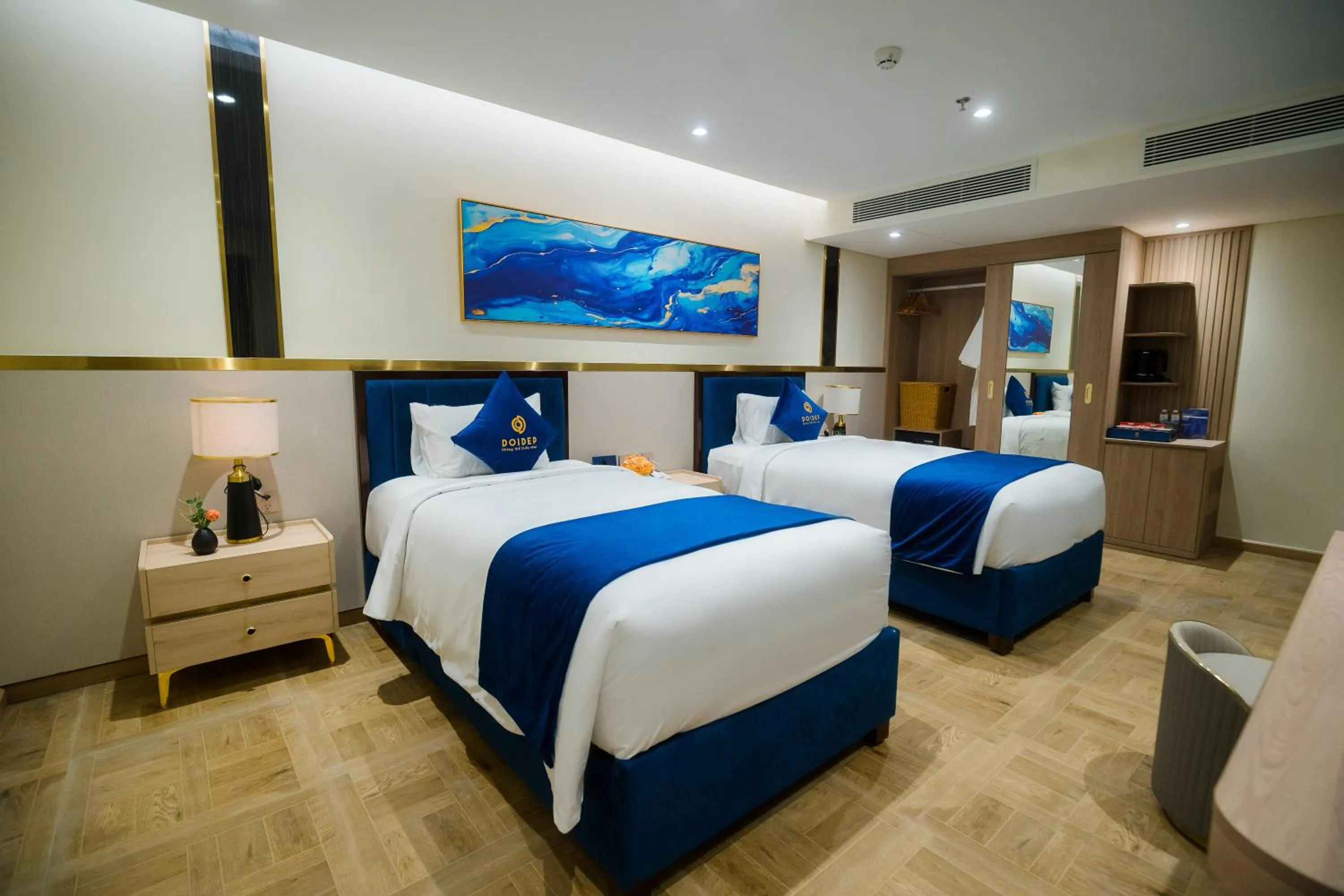 Bedroom, Bed in Sandals Mimosa