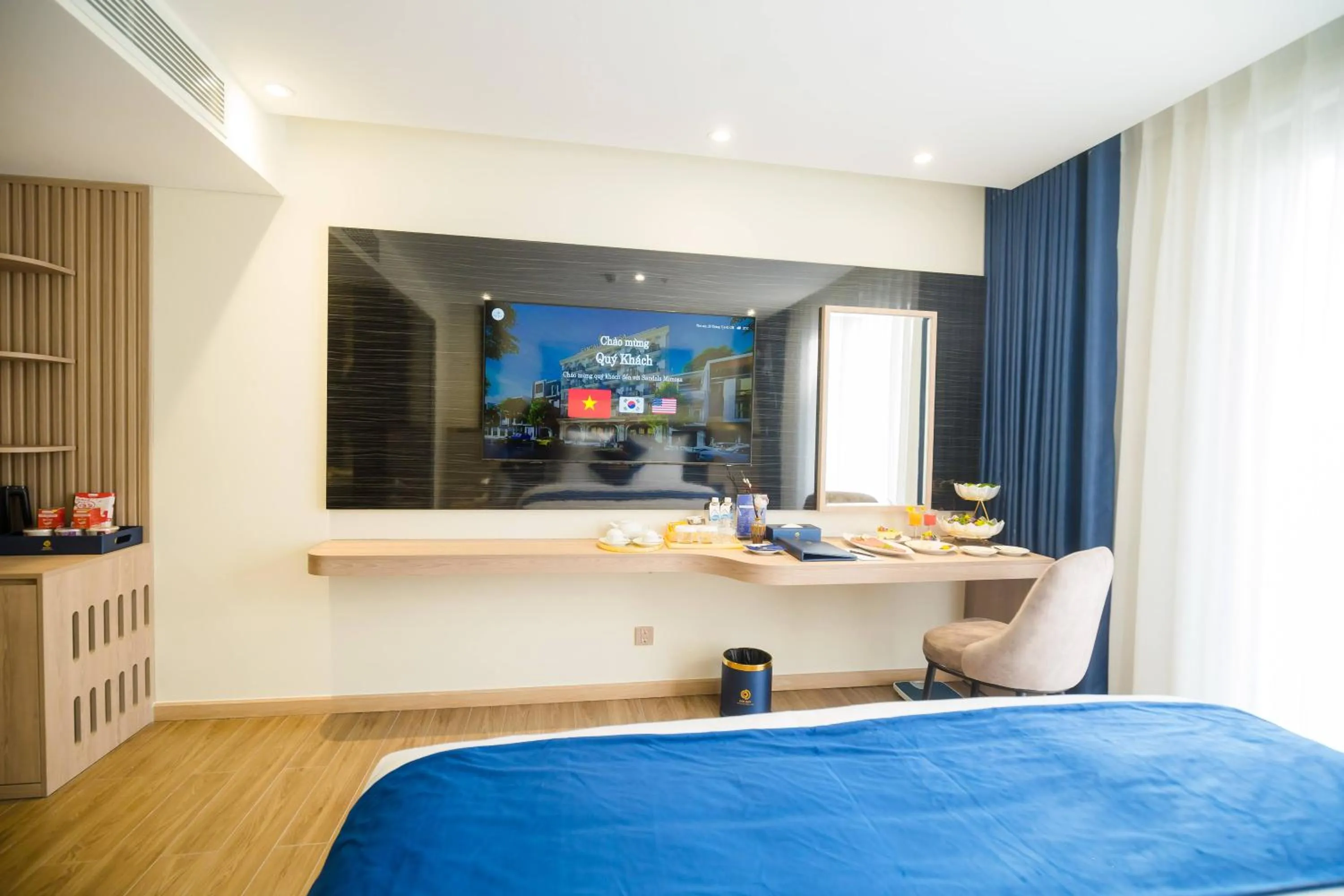 Bedroom, Bed in Sandals Mimosa