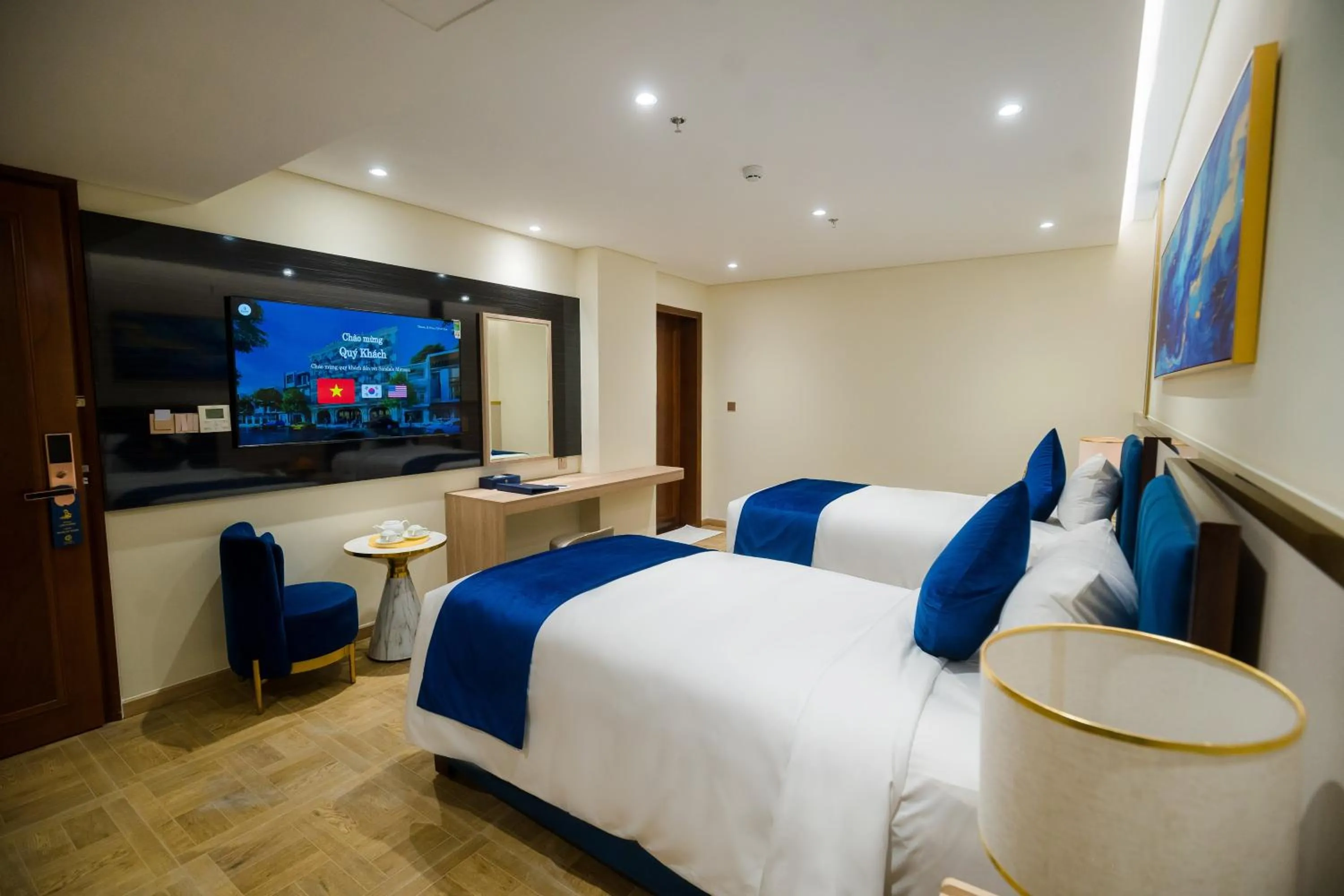 Bedroom, Bed in Sandals Mimosa