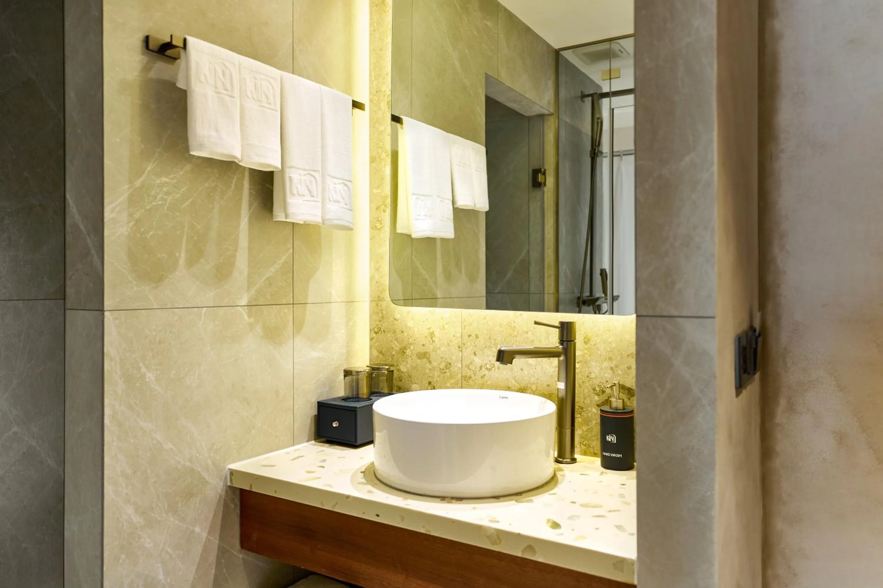 Bathroom in Kin Hotel Onsen Edition