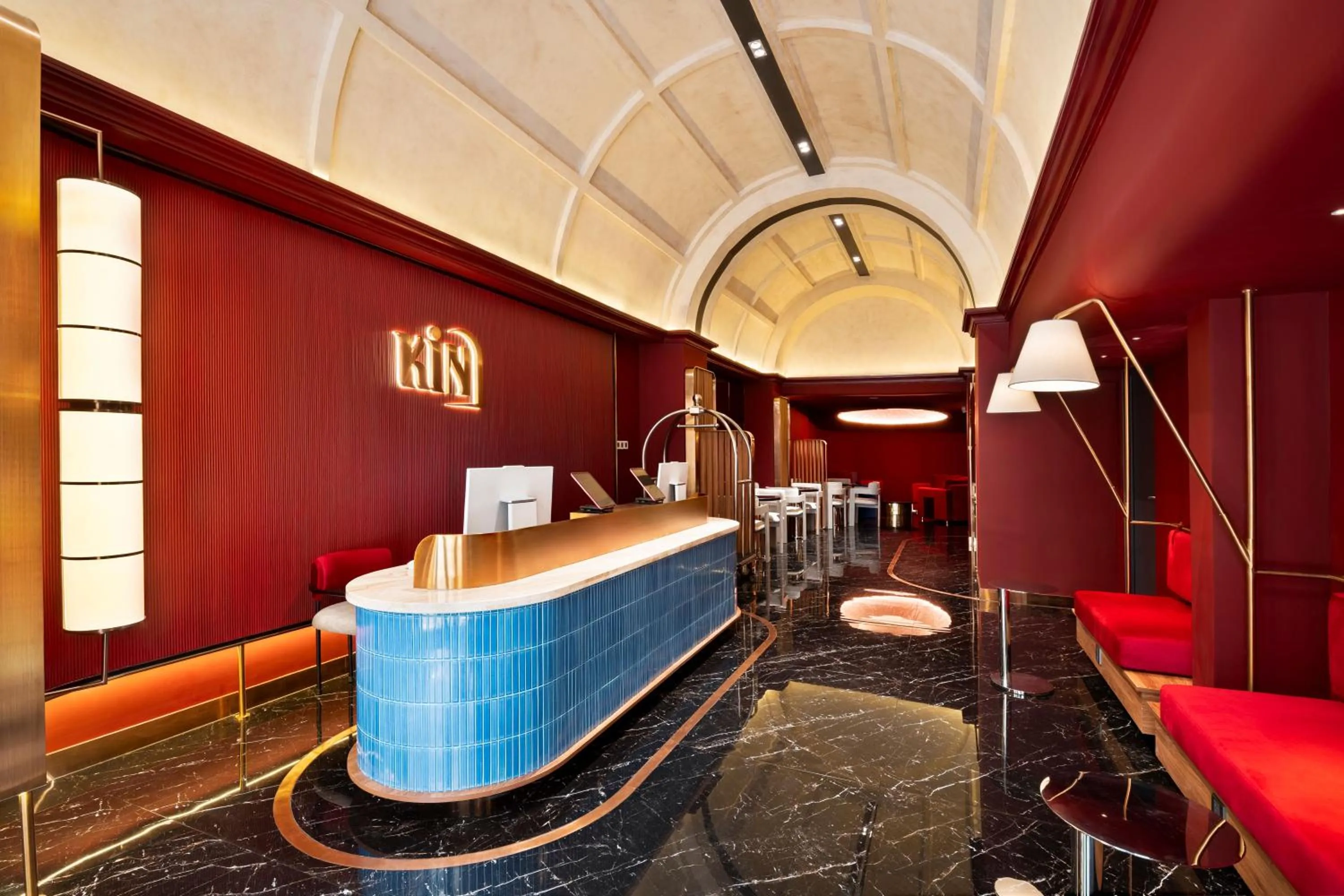 Lobby or reception in Kin Hotel Onsen Edition