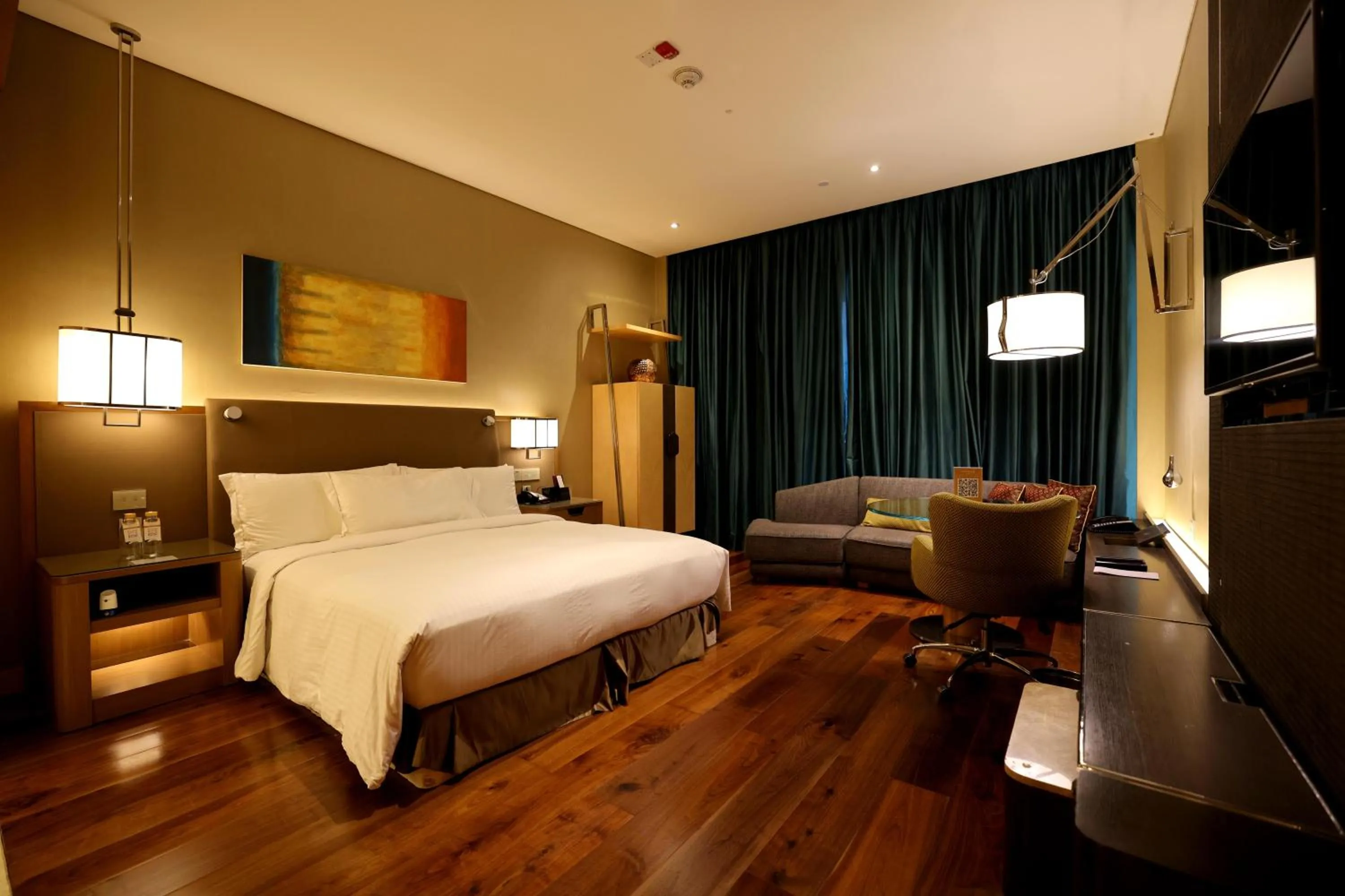 Bedroom, Bed in Conrad Pune