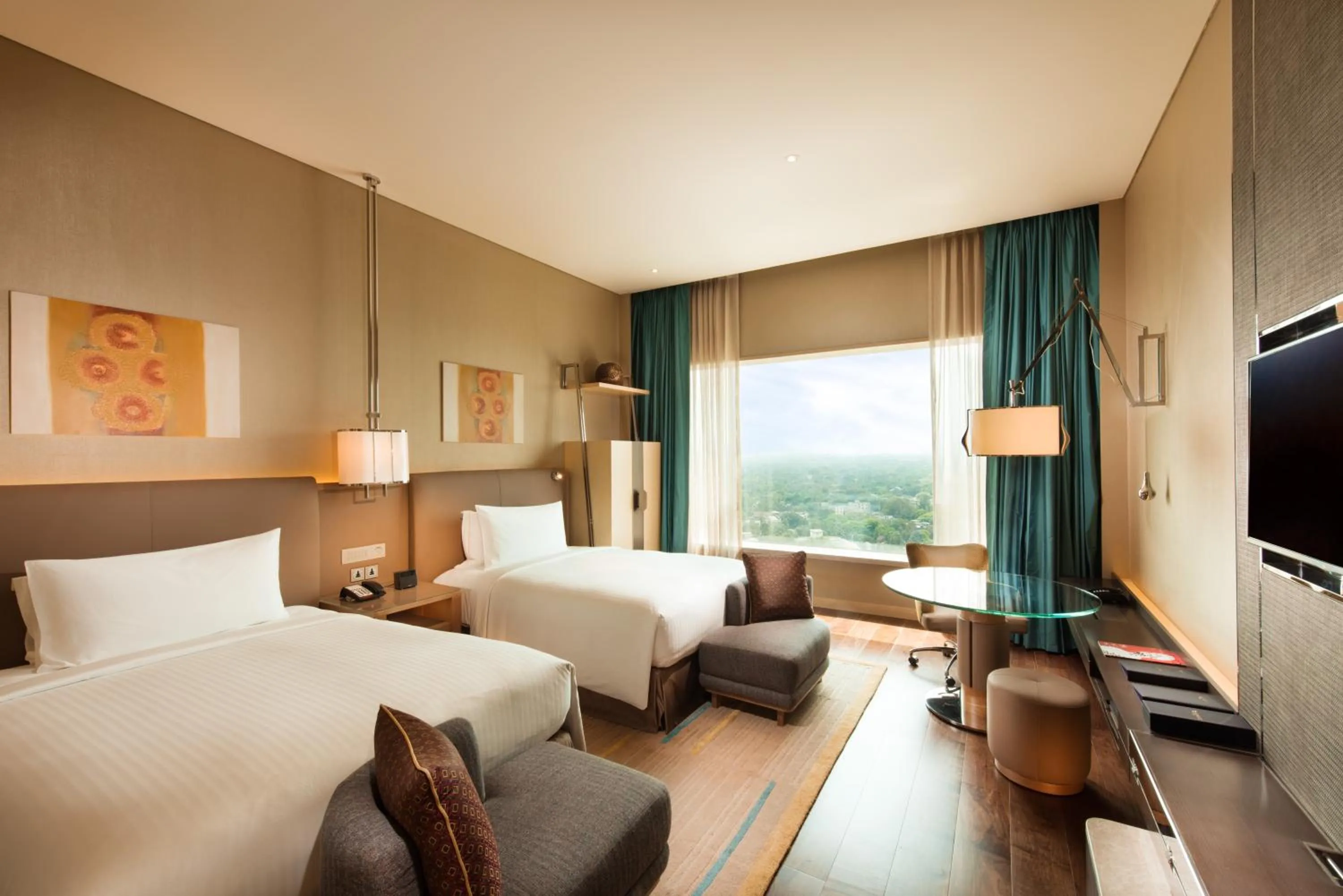 Bedroom, Bed in Conrad Pune