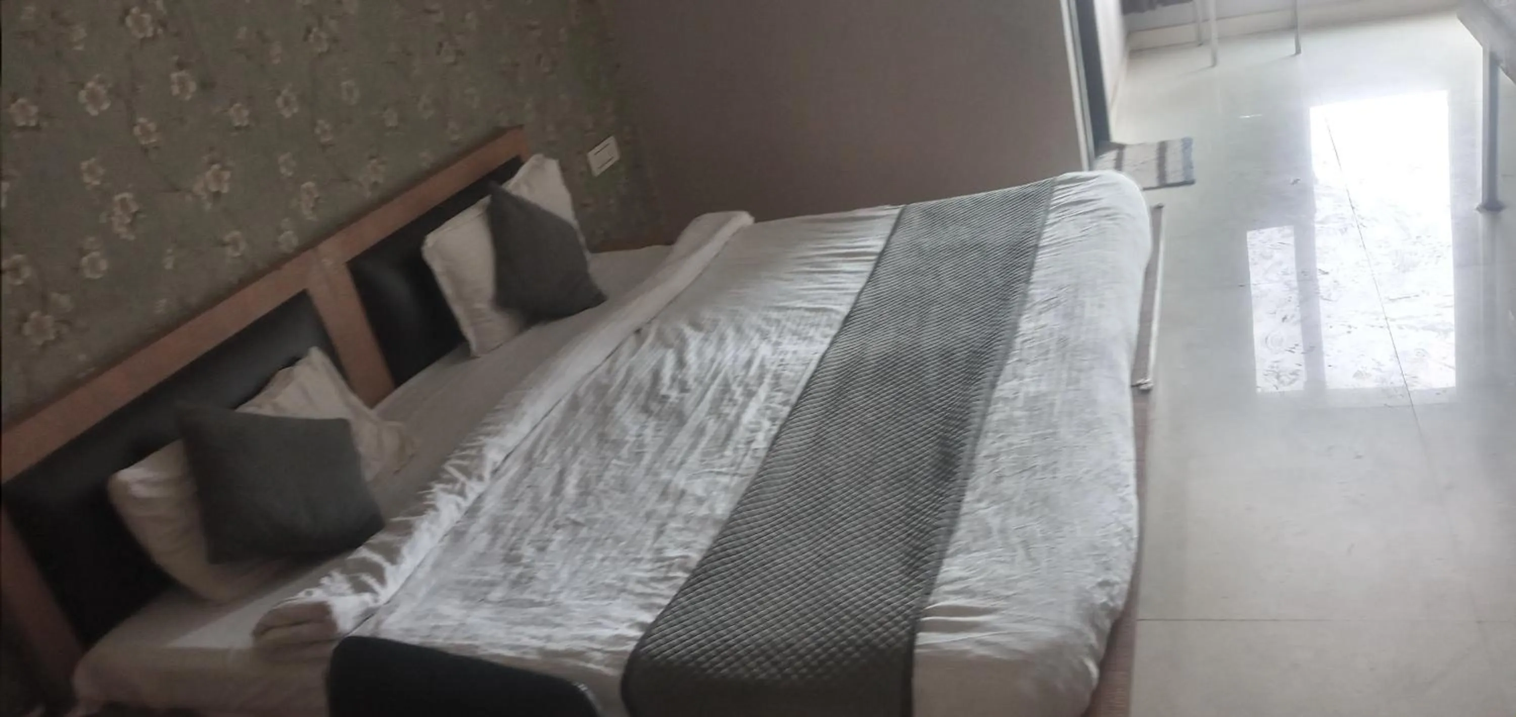 Bed in The Moody Moon Hotel