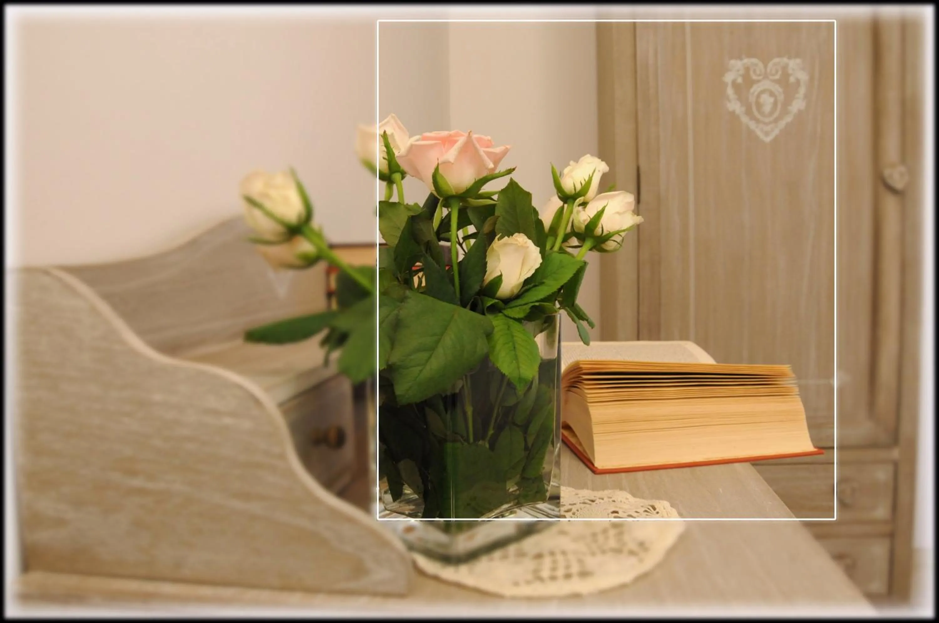 Decorative detail in B&B Al Vecchio Borgo