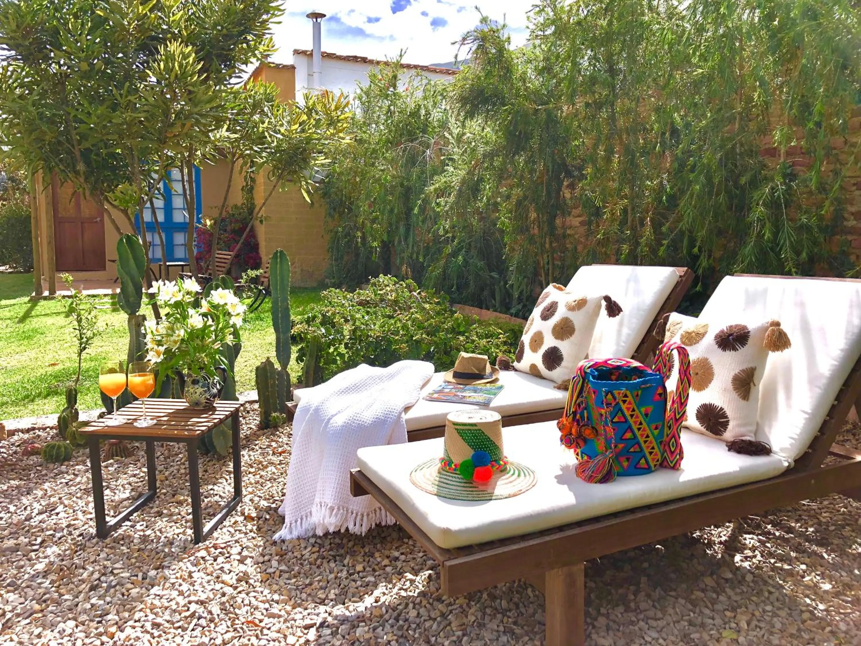 Garden in Hotel Casa Terra