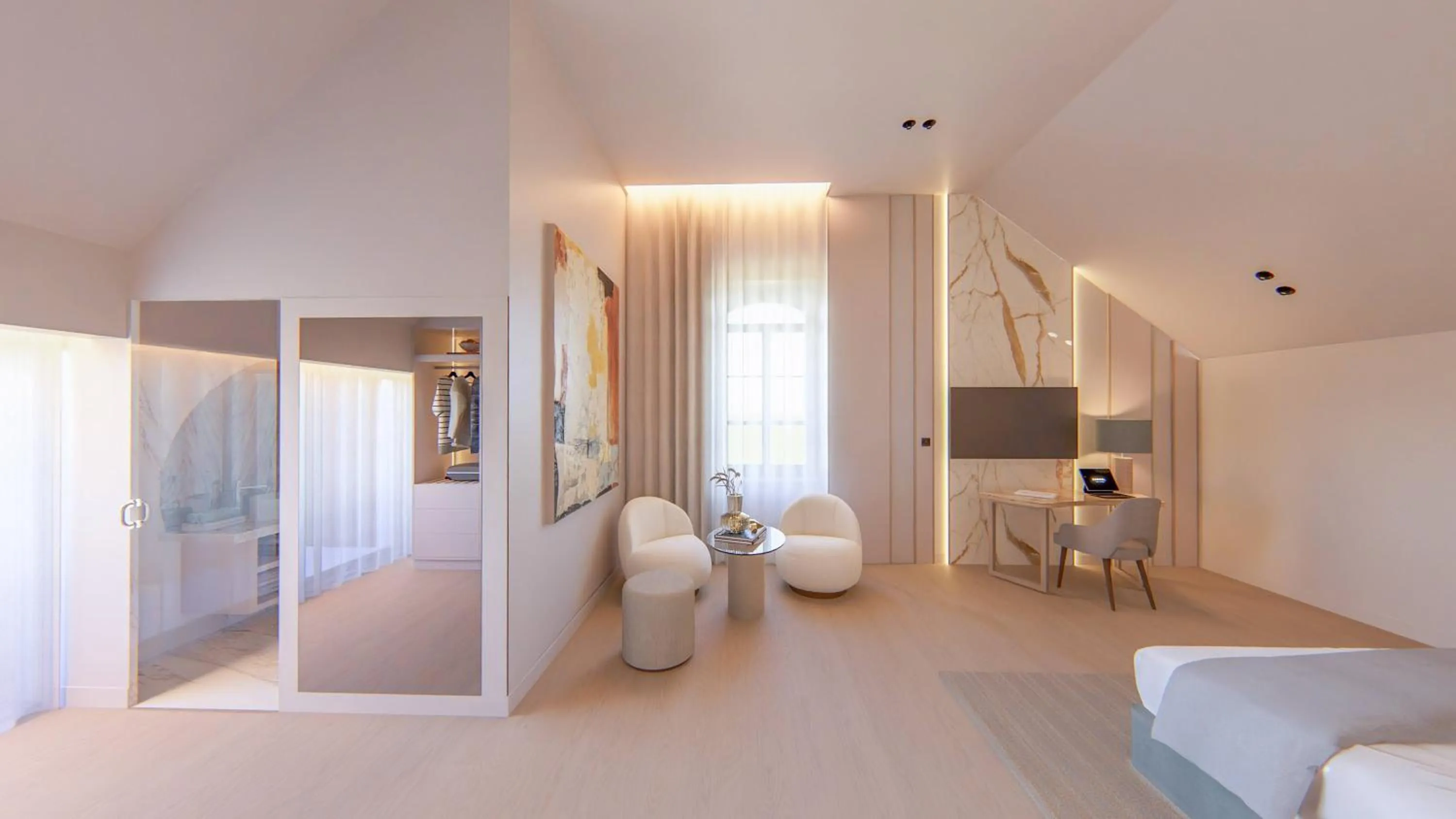 Bed in Meliá São João da Madeira