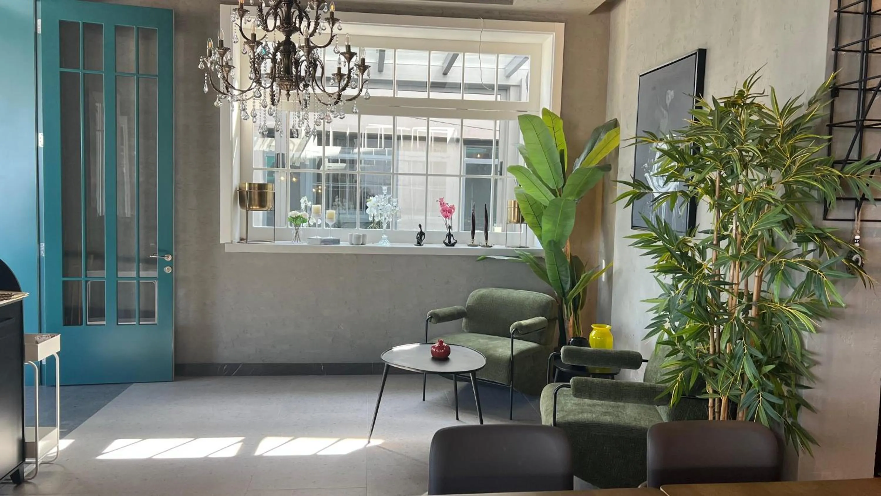 Seating area in RUKA Hotel