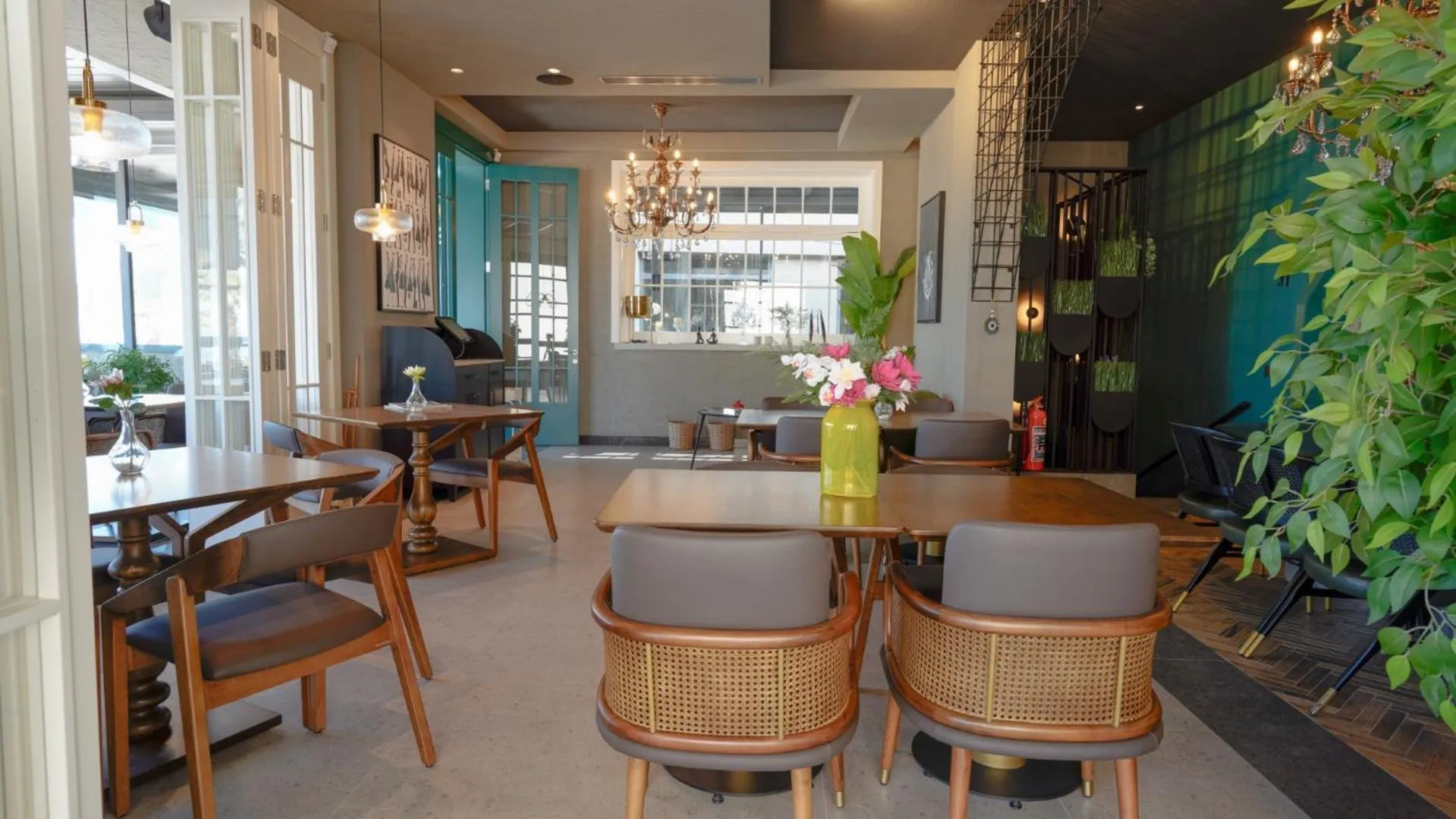 Seating area in RUKA Hotel