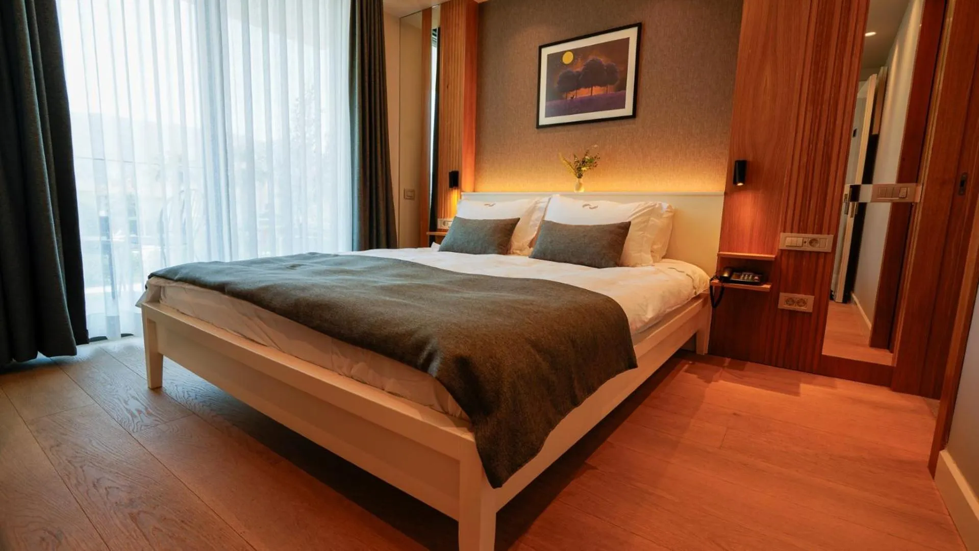 Bed in RUKA Hotel