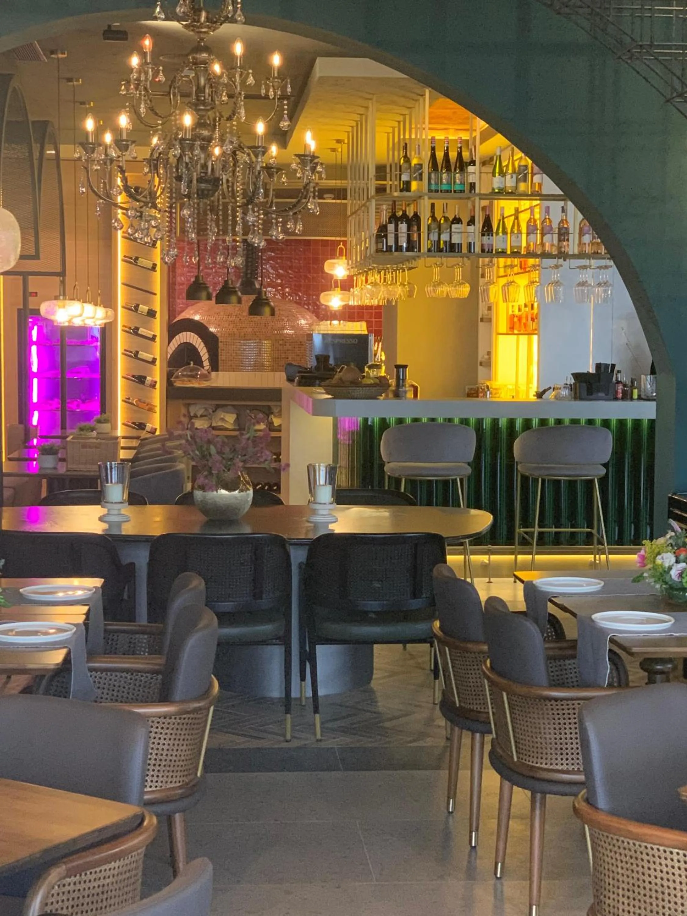 Lounge or bar in RUKA Hotel