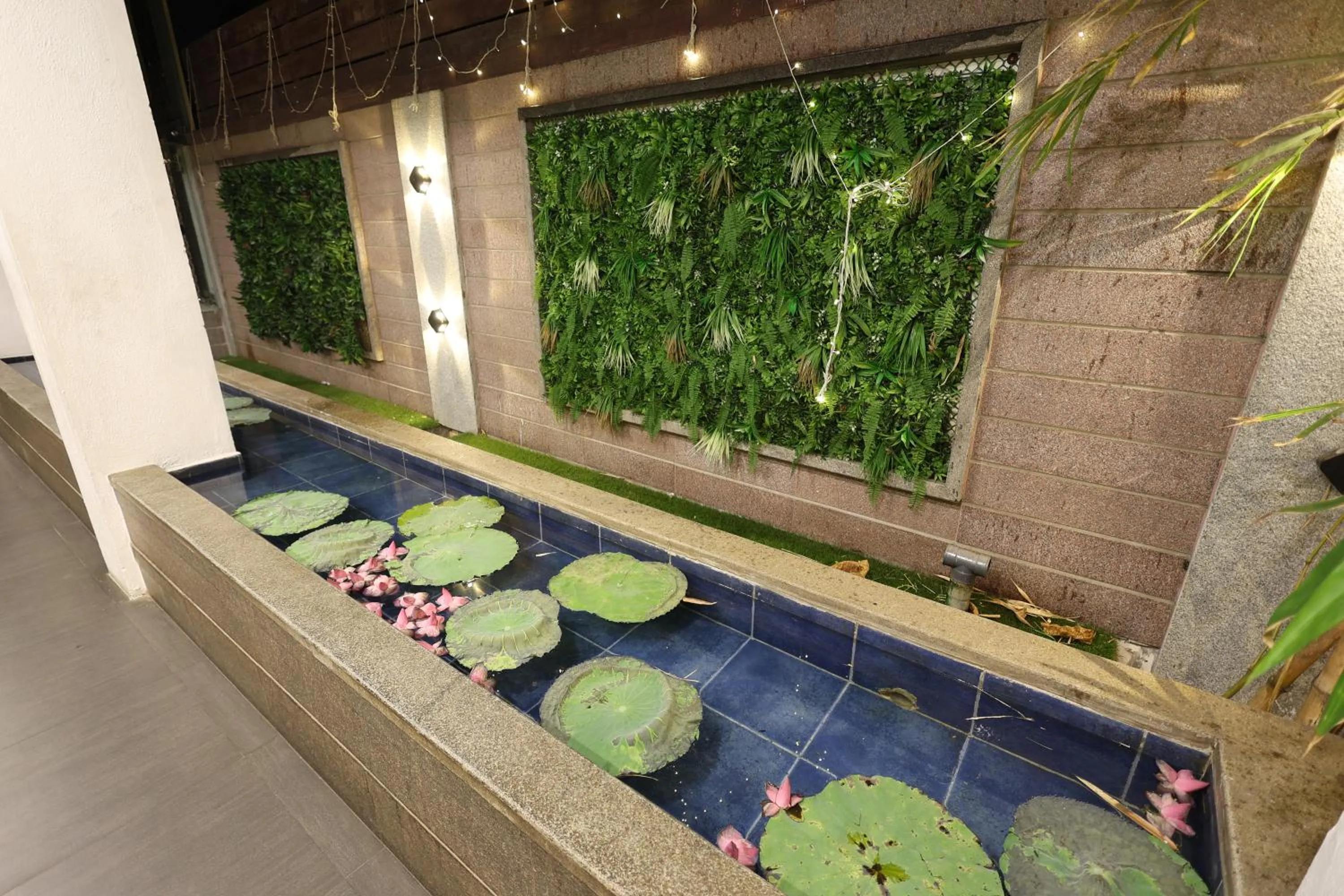 Garden in Abirami Residency