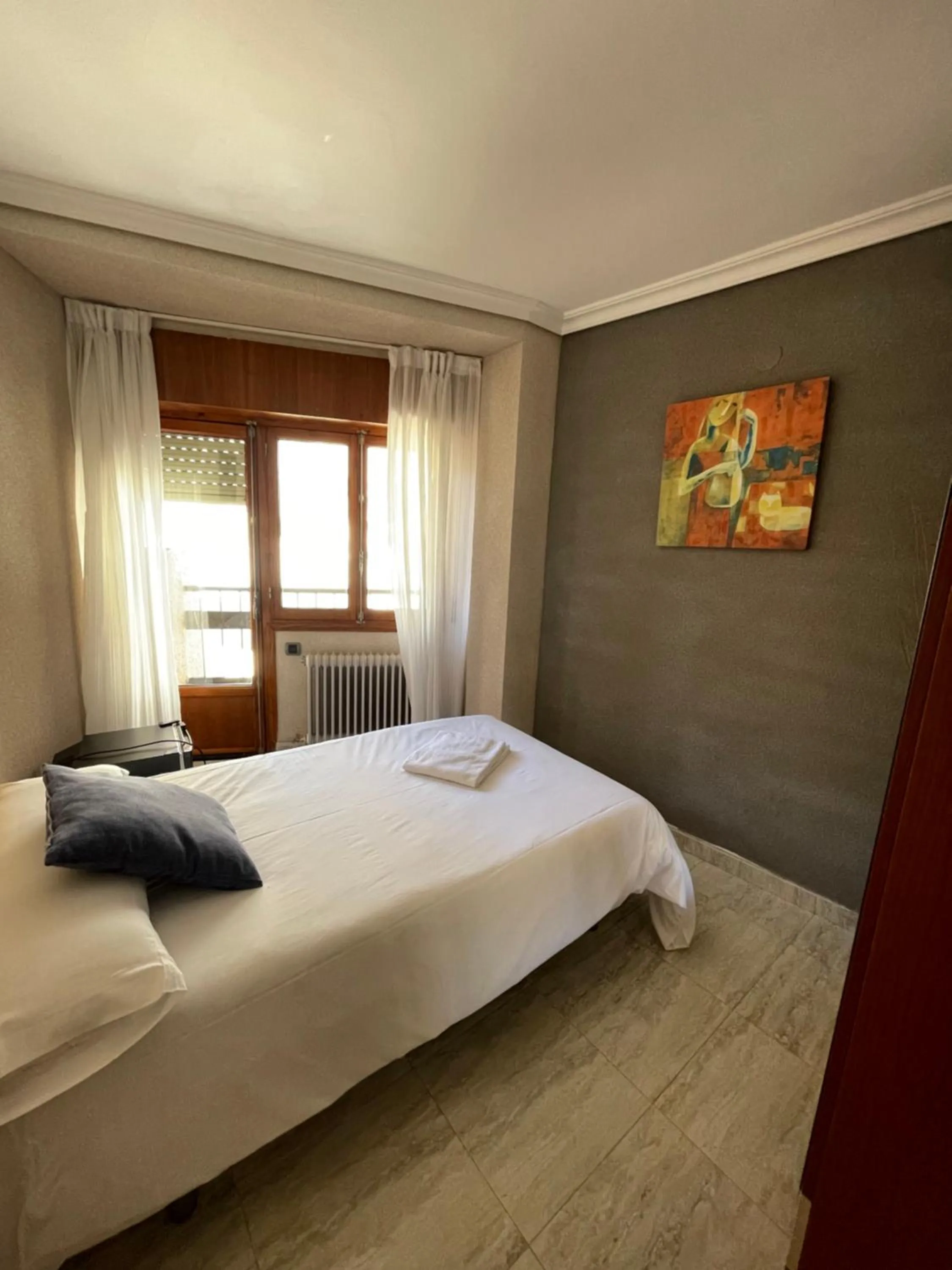 Bed in Hotel Restaurante Felipe II