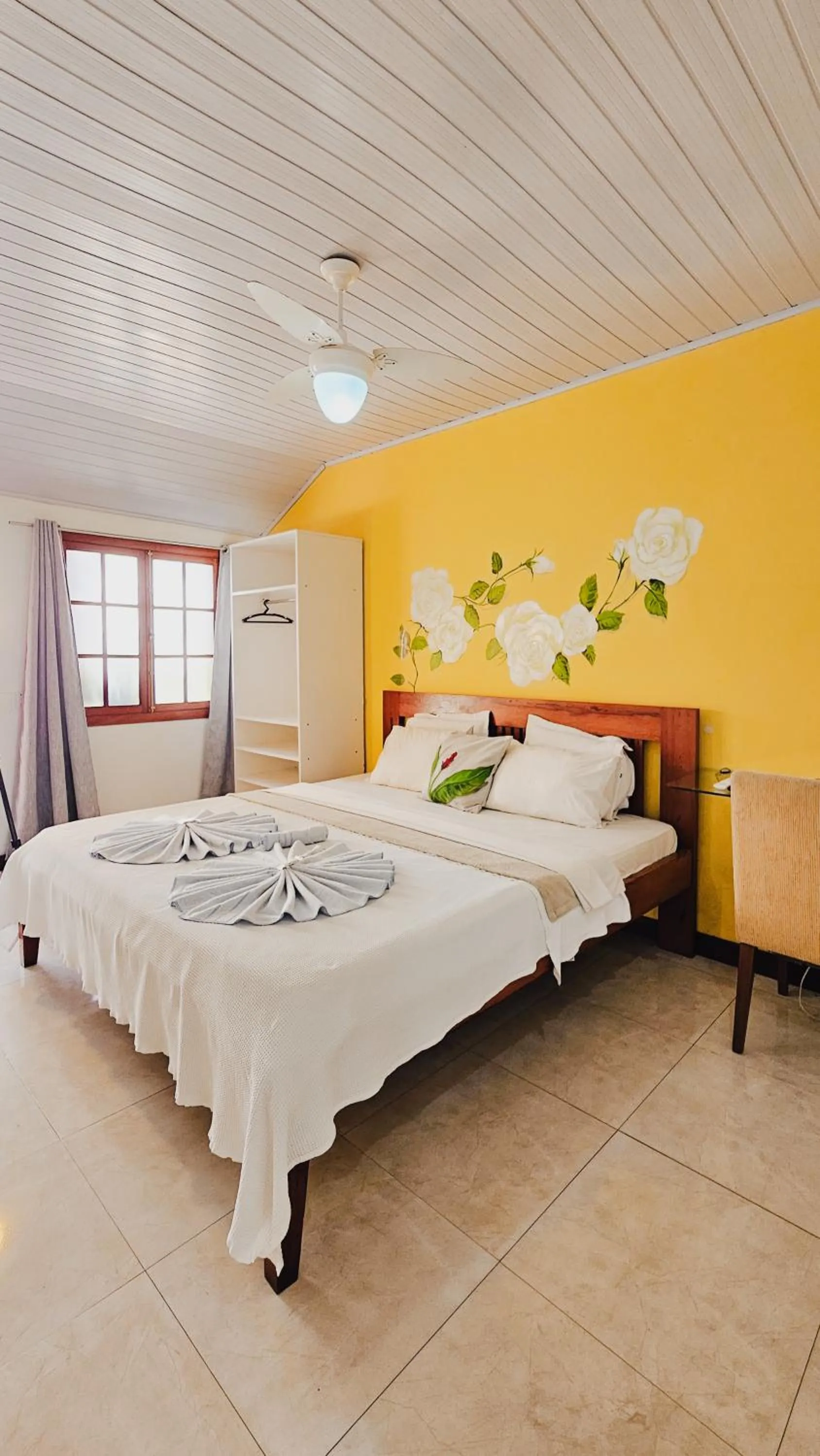 Bed in Pousada Praia e Conforto