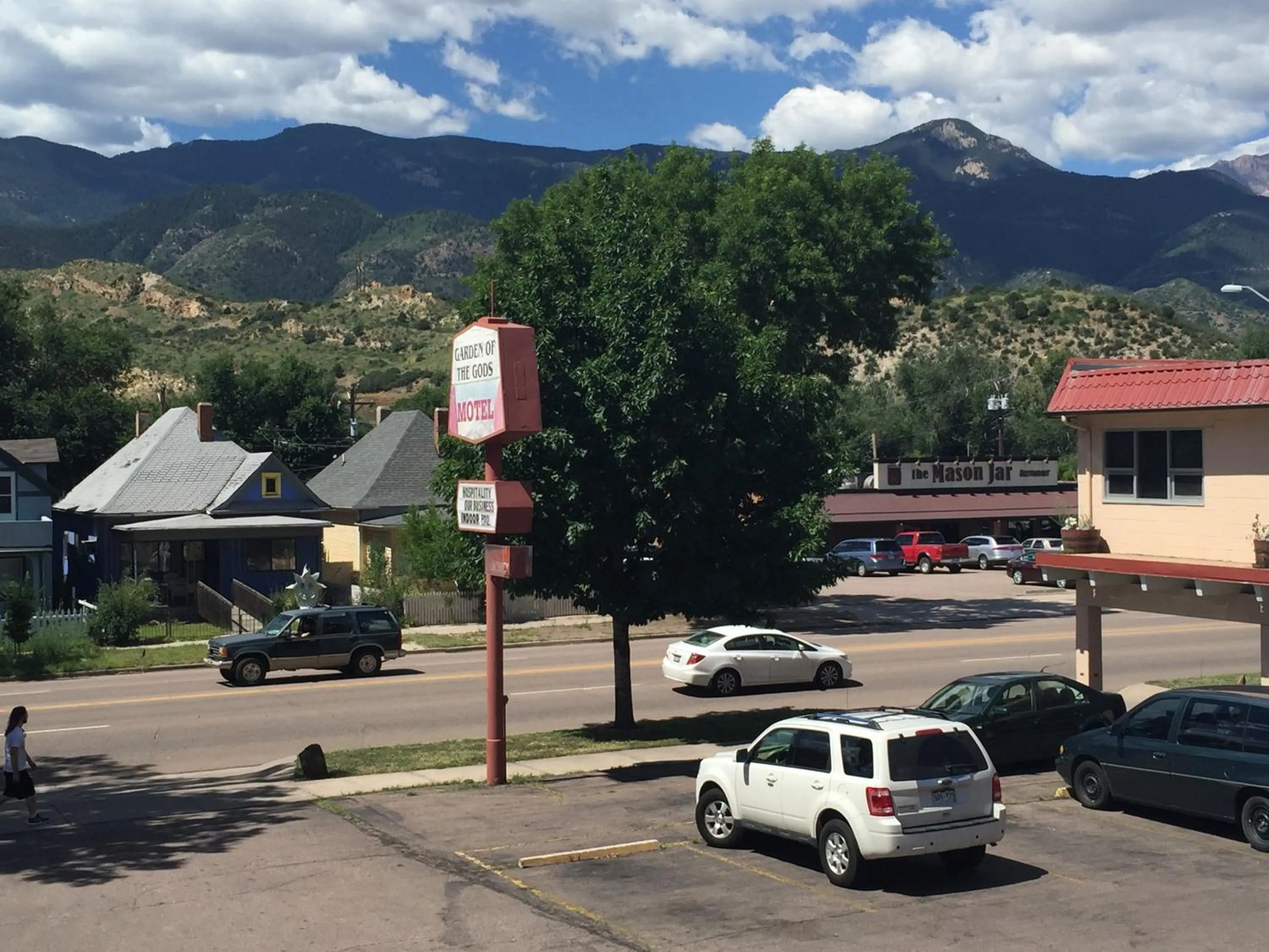 Property logo or sign in Garden of the Gods Motel