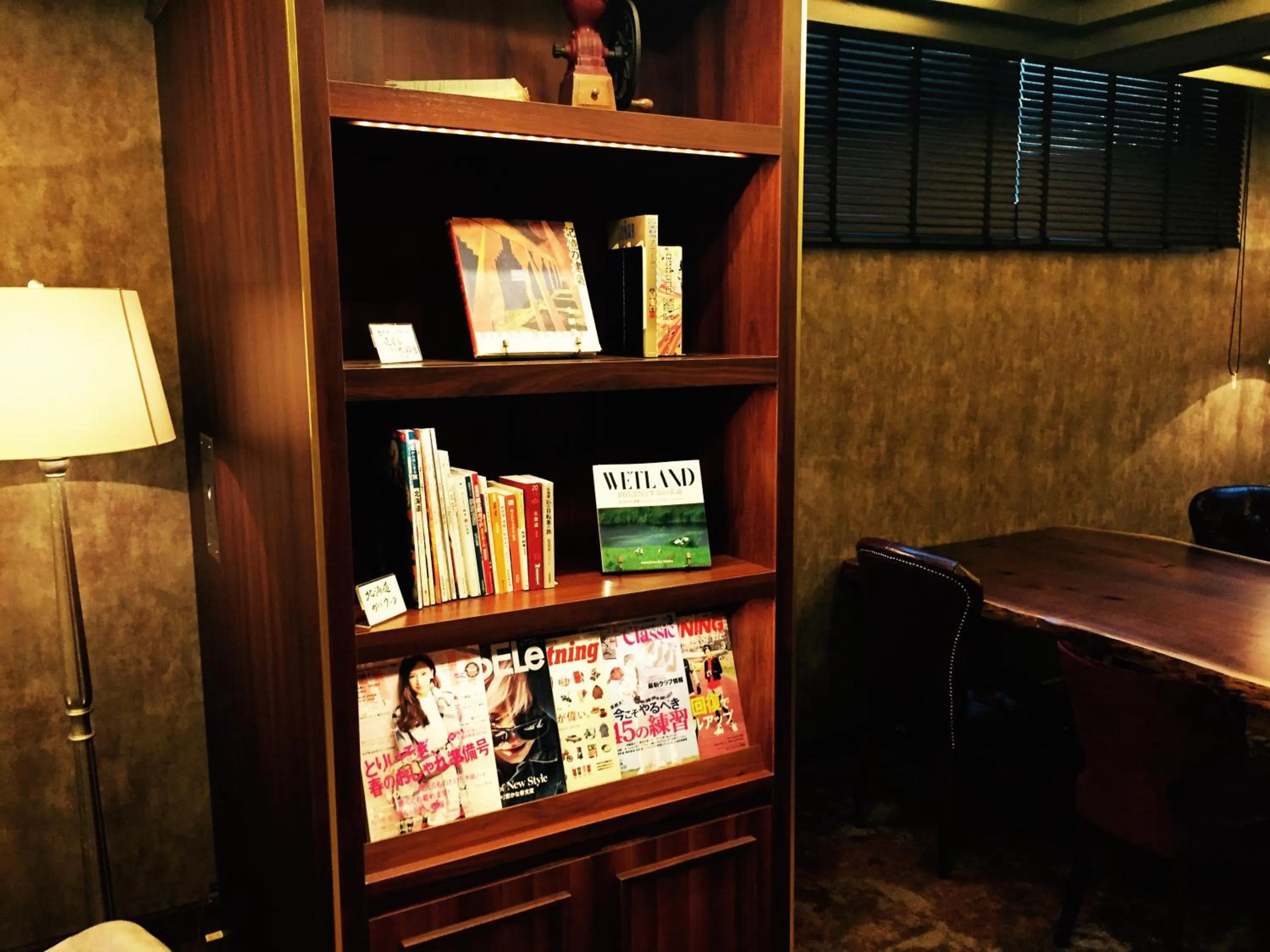 Decorative detail in Kushiro Century Castle Hotel