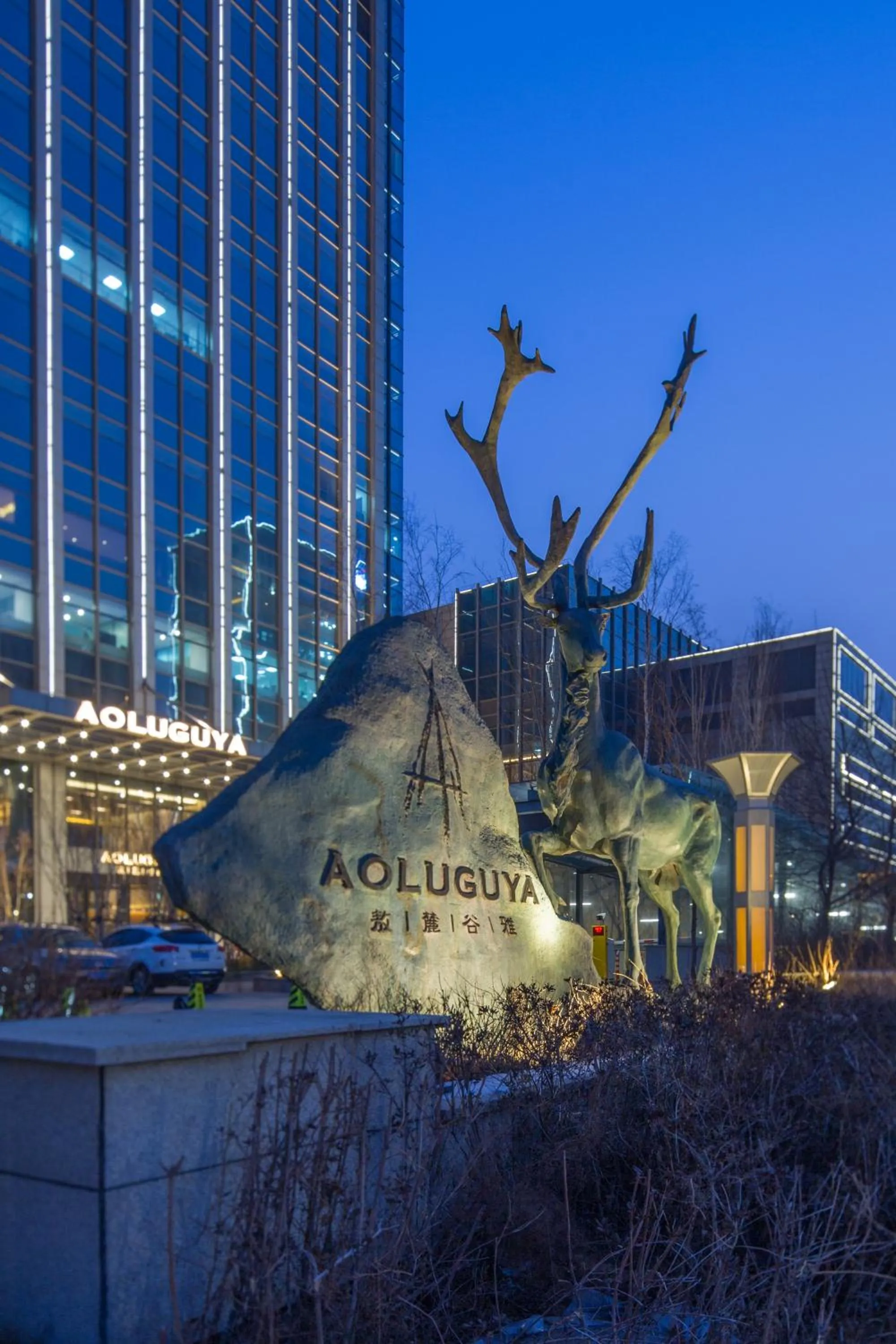 Property building in Aoluguya Hotel Harbin