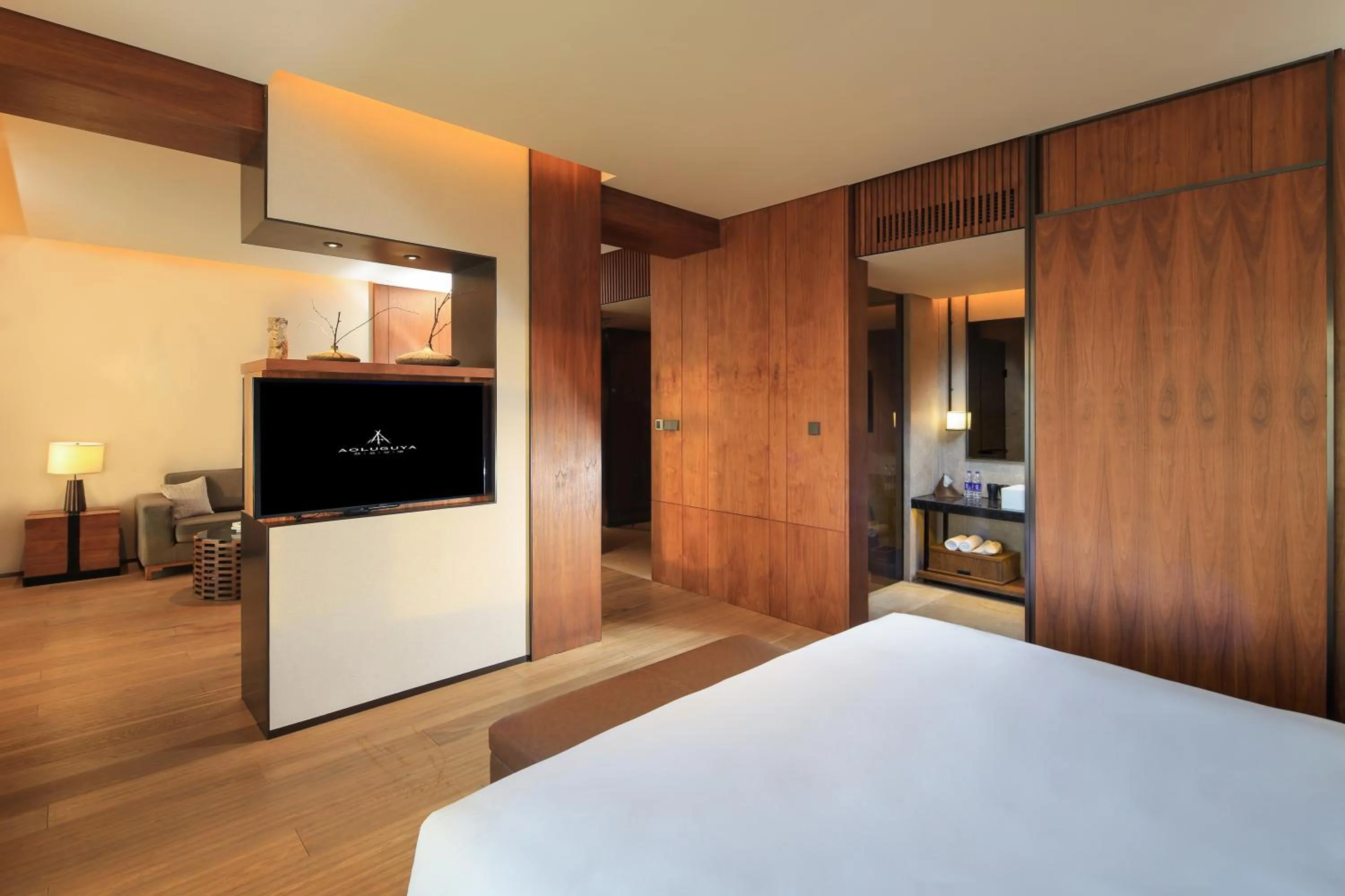 Property building in Aoluguya Hotel Harbin