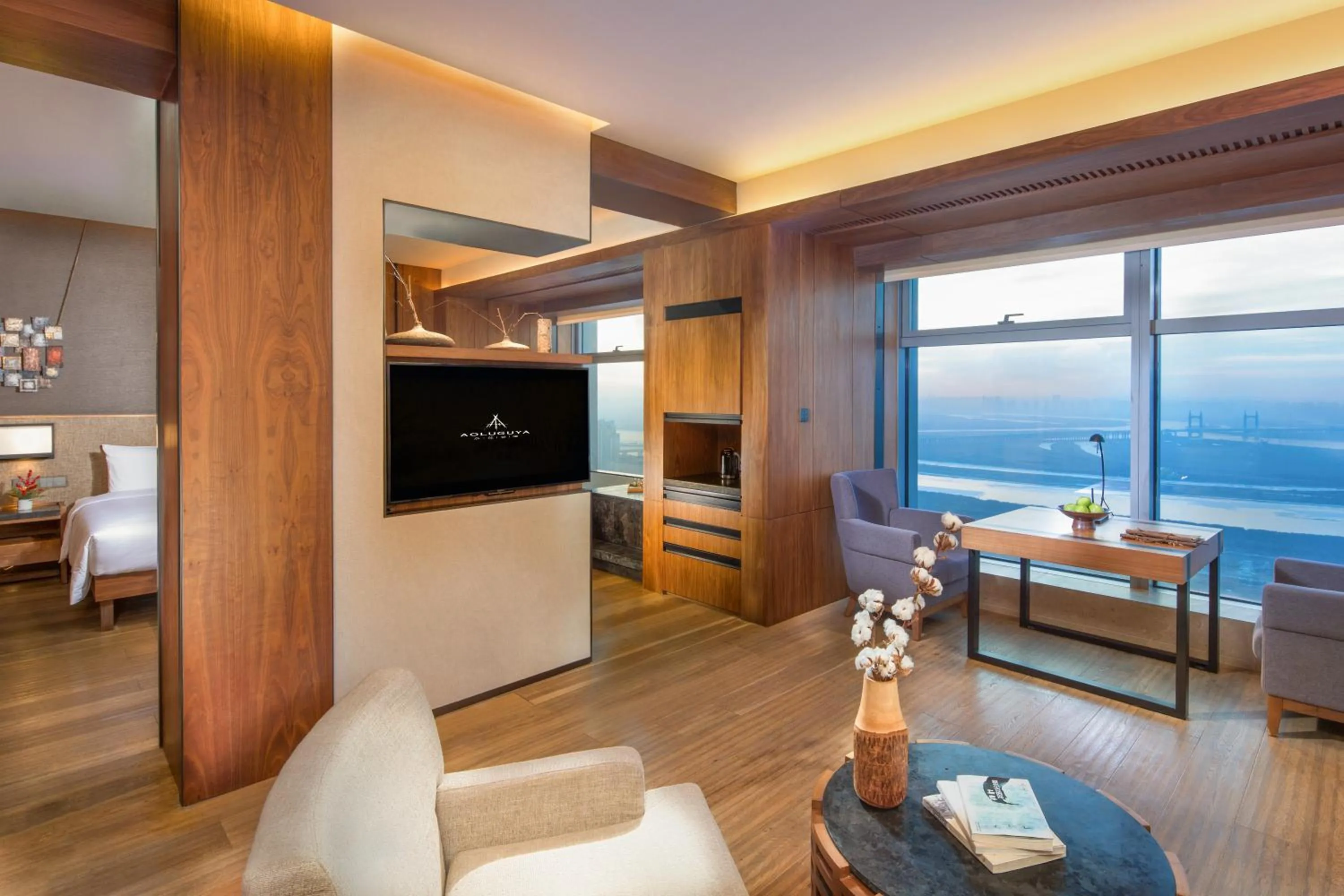 Property building in Aoluguya Hotel Harbin