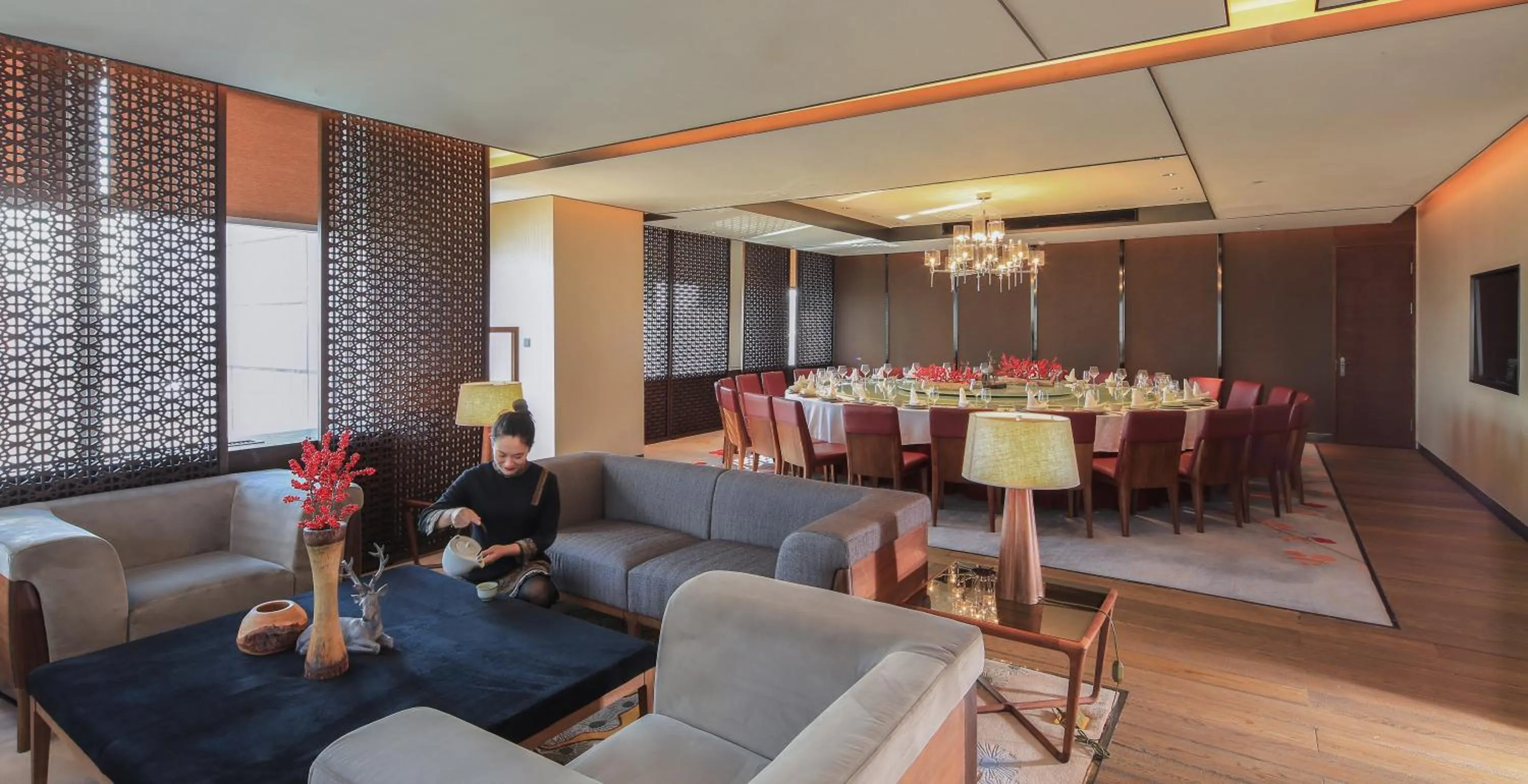 Restaurant/places to eat in Aoluguya Hotel Harbin