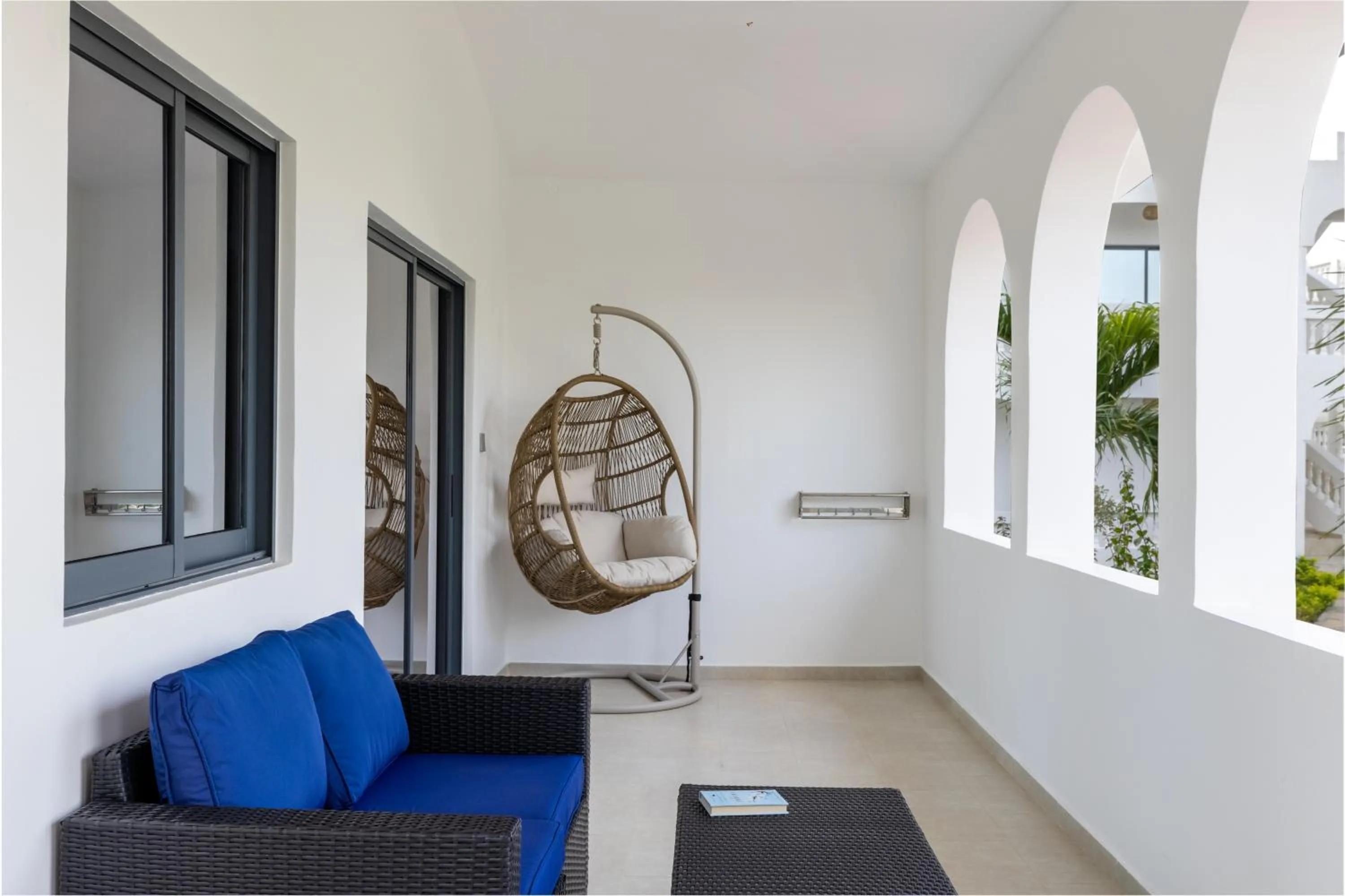Seating area in Q Boutique Resort Malindi