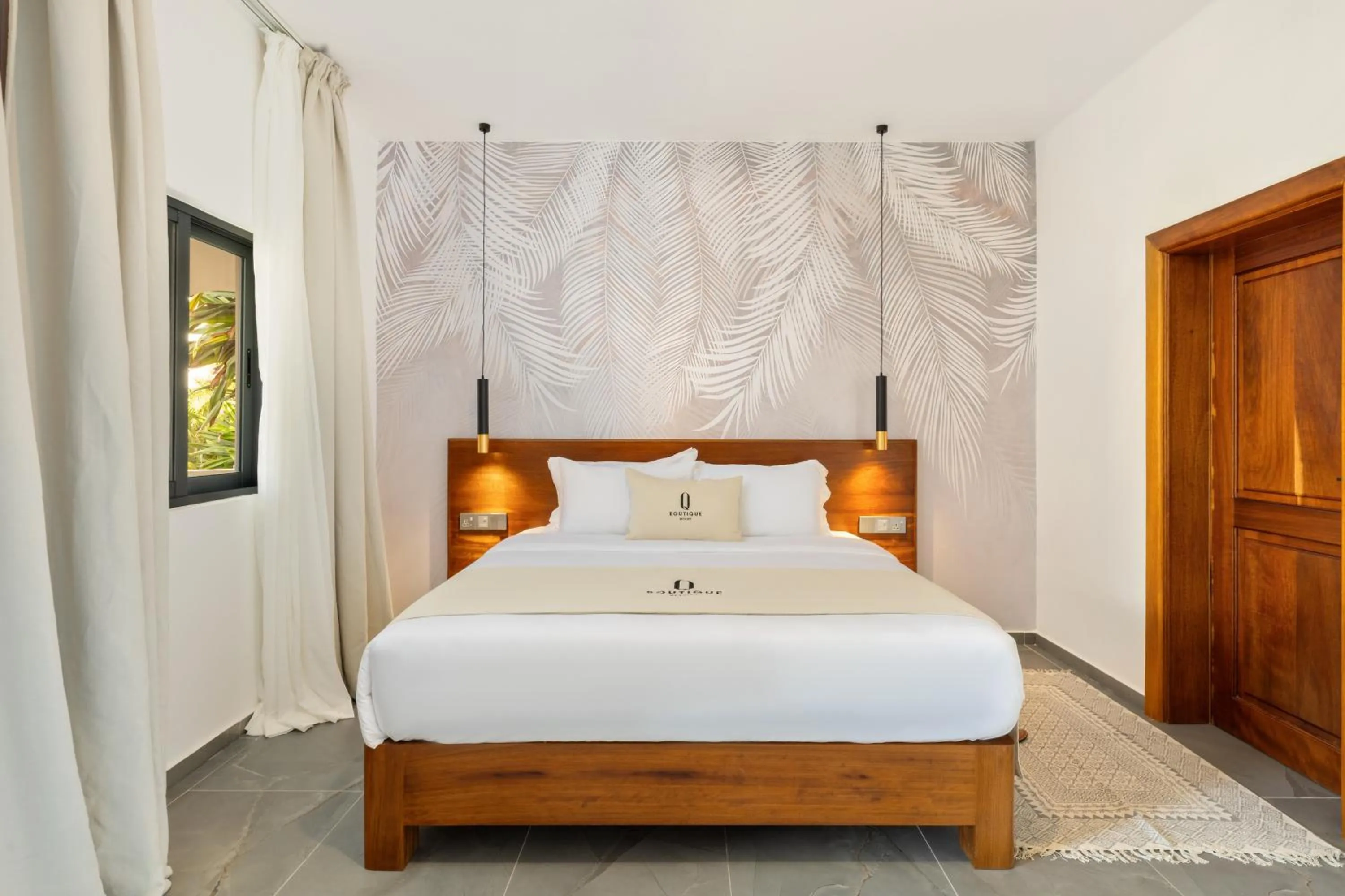 Bed in Q Boutique Resort Malindi