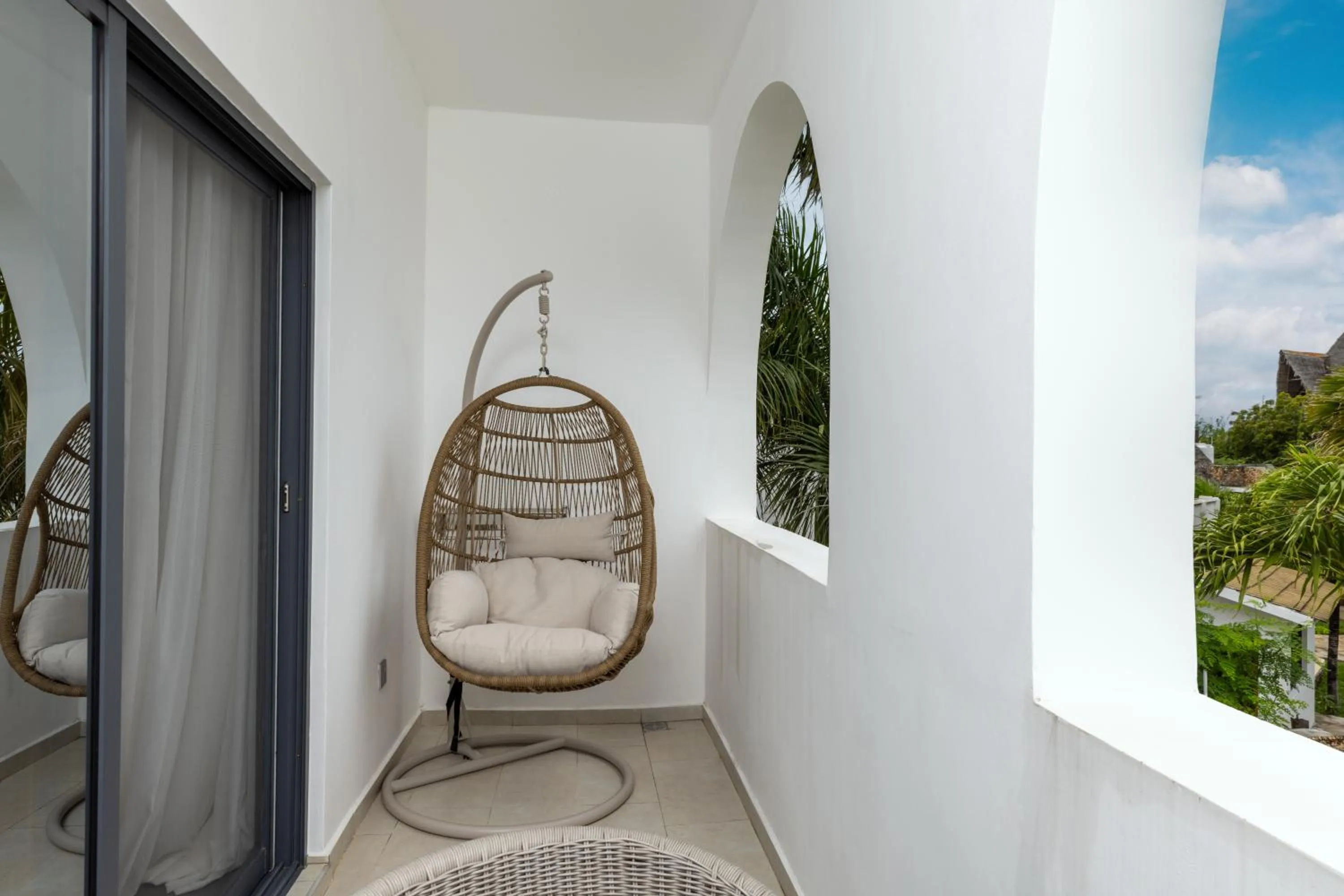 Seating area in Q Boutique Resort Malindi